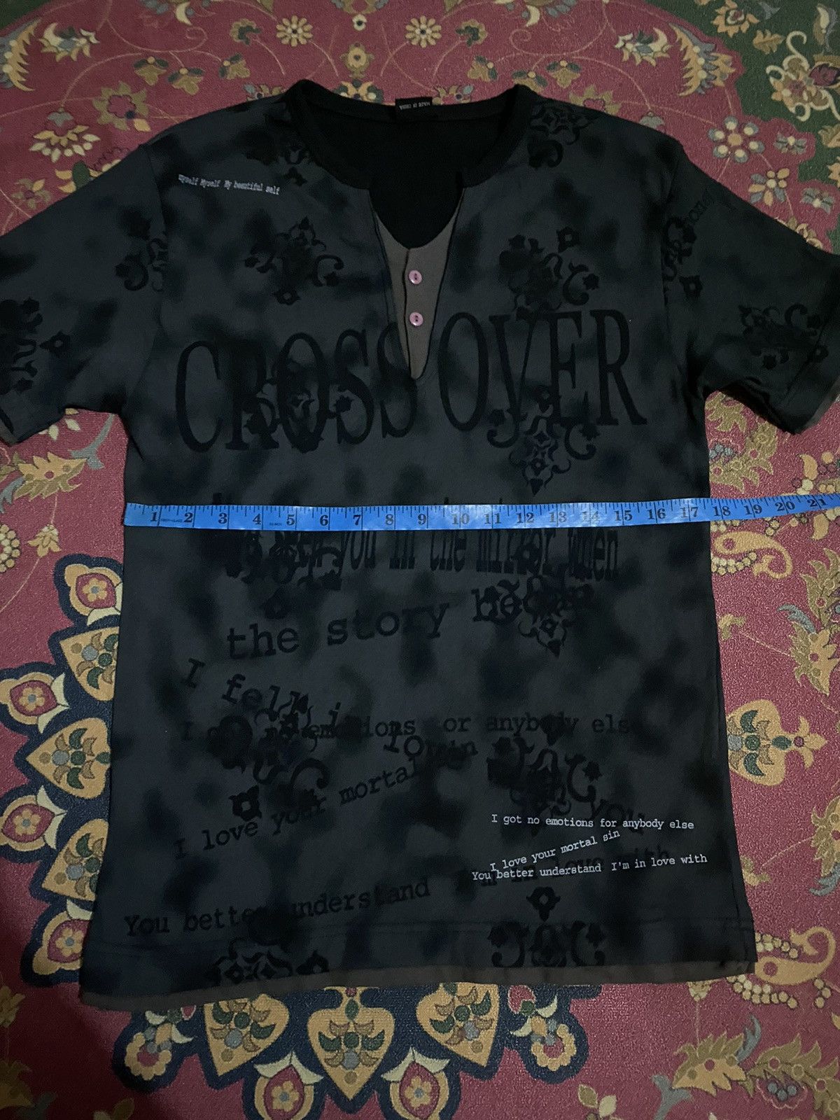 Affliction Vintage Badger Cross Over Tee Size US S / EU 44-46 / 1 - 9 Thumbnail