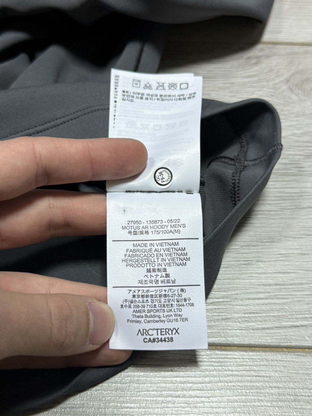 Arc'teryx Arcteryx motus ar hoodie bird ninja Size US M / EU 48-50 / 2 - 9 Thumbnail