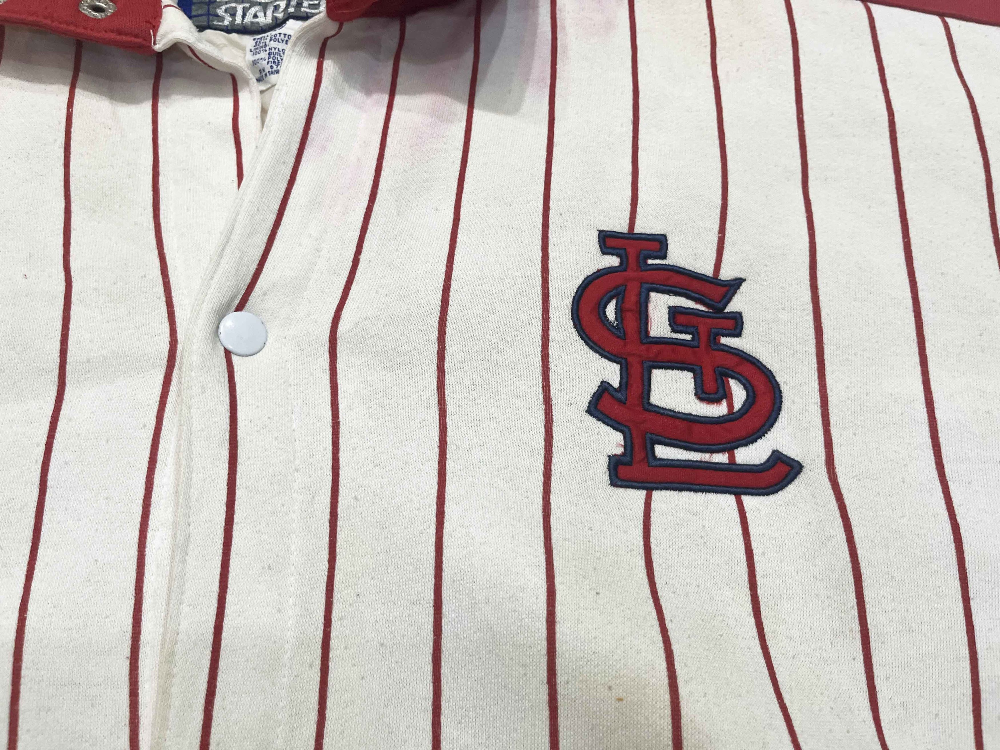 Starter Vintage Starter MLB St. Louis Cardinals Baseball Jacket Size US XL / EU 56 / 4 - 2 Thumbnail