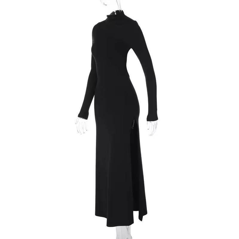 Japanese Brand × Vintage sophisticated dress with back neckline and long sleeves Size M / US 6-8 / IT 42-44 - 9 Thumbnail