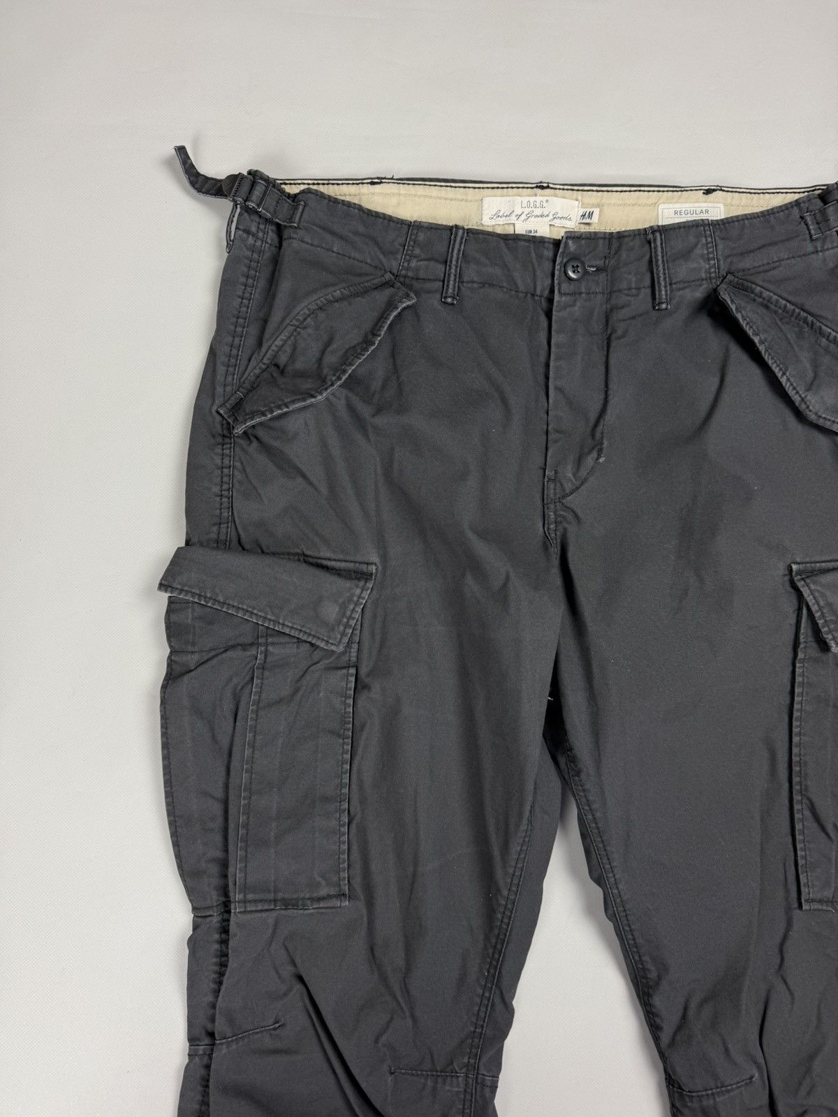 H&M H&M Men’s Cargo Pants Trousers Size 34 Cotton Size US 34 / EU 50 - 6 Thumbnail