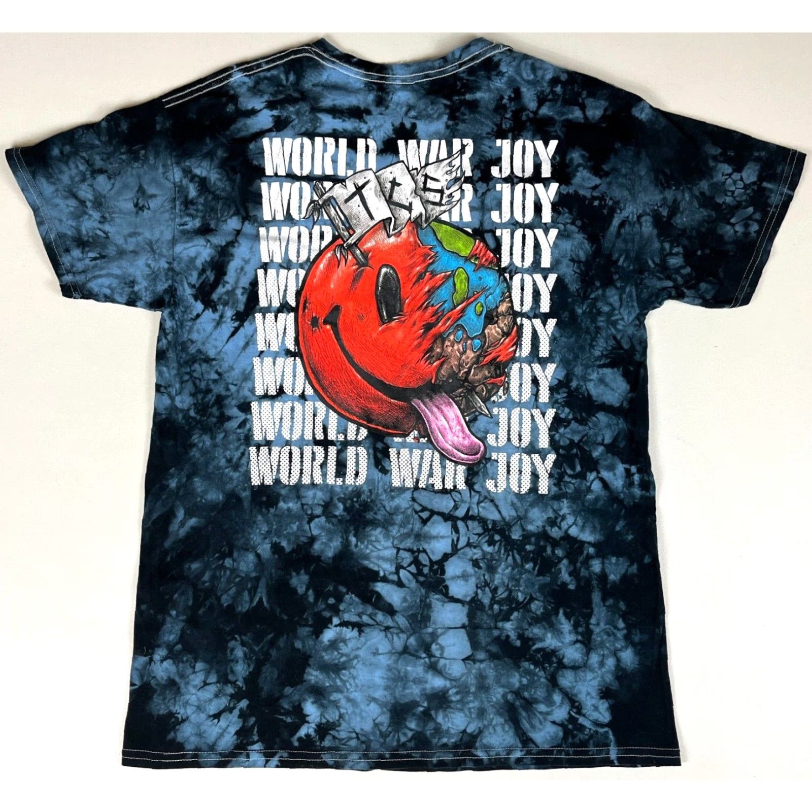 Gildan The Chainsmokers World War Joy 2019 Album Tie Dye T-shirt Double-Sided Sz L Size US L / EU 52-54 / 3 - 2 Thumbnail