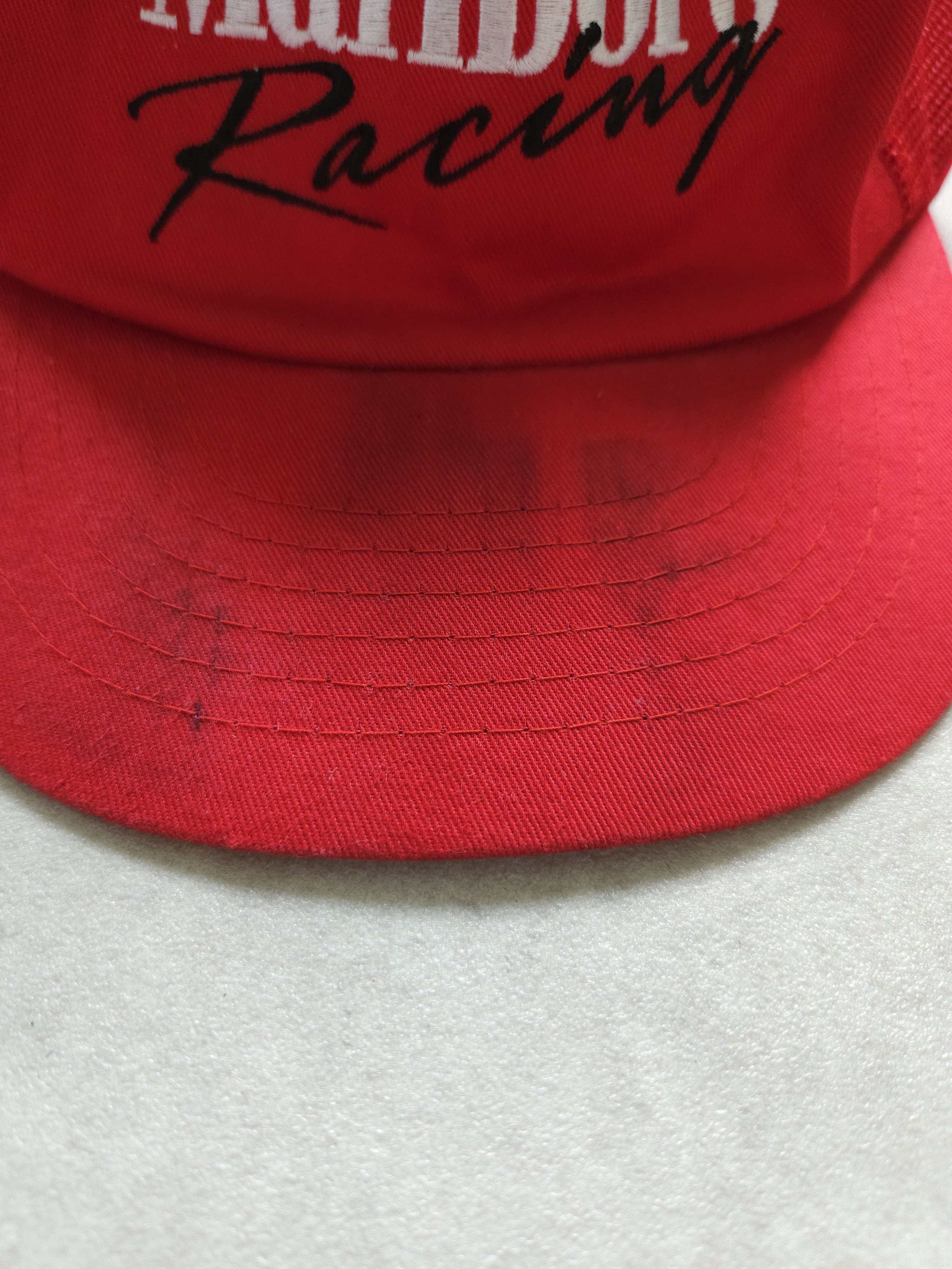 Marlboro Vintage Marlboro racing mesh hat snapback Size ONE SIZE - 8 Thumbnail