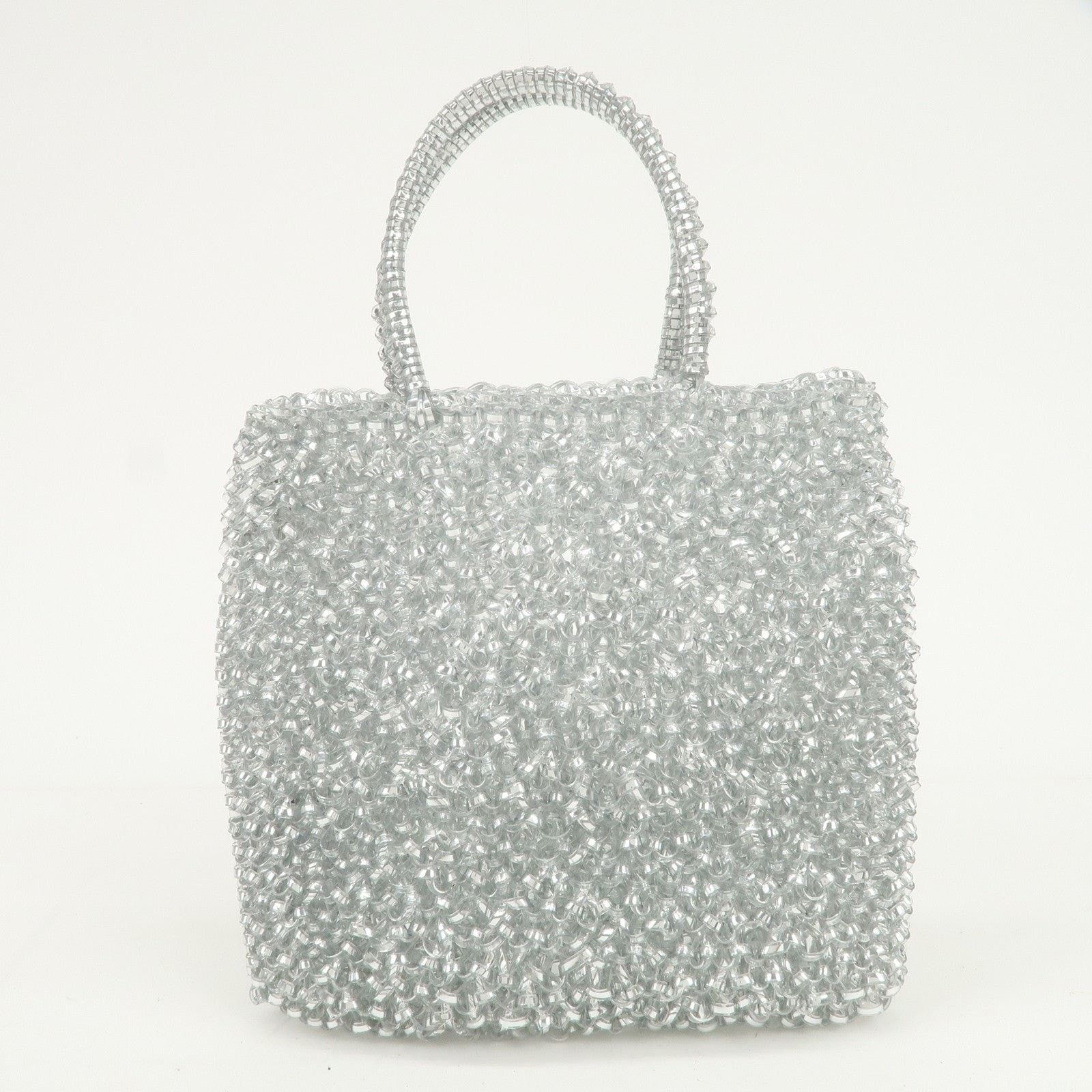 ANTEPRIMA Anteprima Wire Bag PVC Top Handle Silver Size ONE SIZE - 2 Thumbnail