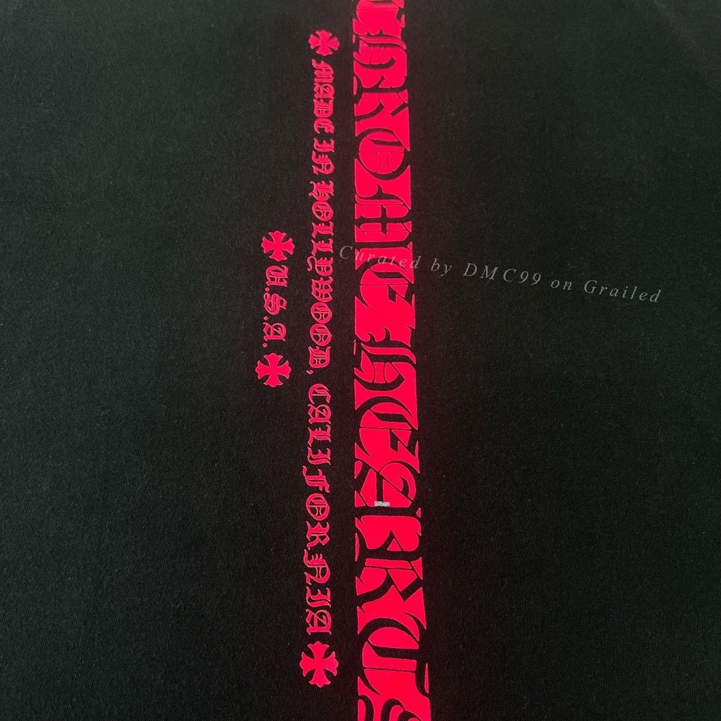 Chrome Hearts Chrome Hearts Sanskrit Back Short Sleeve Tee Size US L / EU 52-54 / 3 - 7 Thumbnail