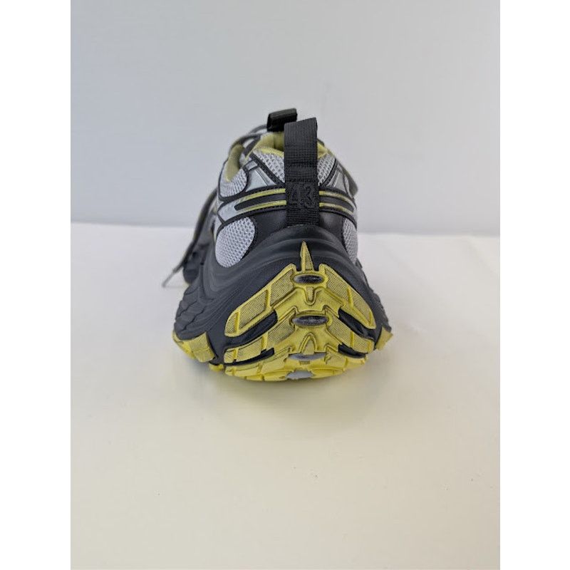 Balenciaga o1rshd1 10XL Low Top Sneaker in Grey / Yellow Size US 10 / EU 43 - 15 Thumbnail