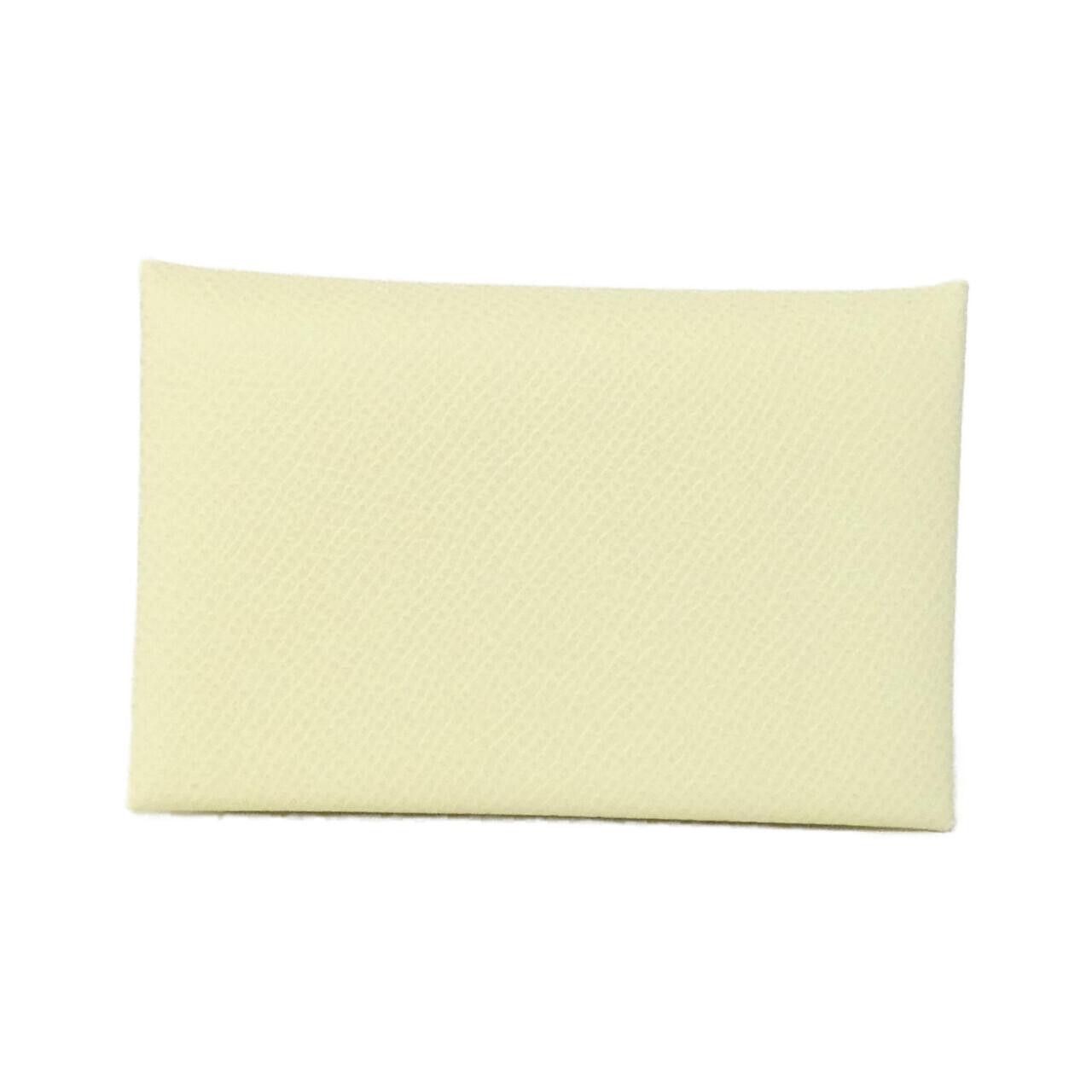Hermes Hermes Hermes Calvi Epsom Card Case Leather Card Case W DUTY FREE for USA Size ONE SIZE - 1 Thumbnail