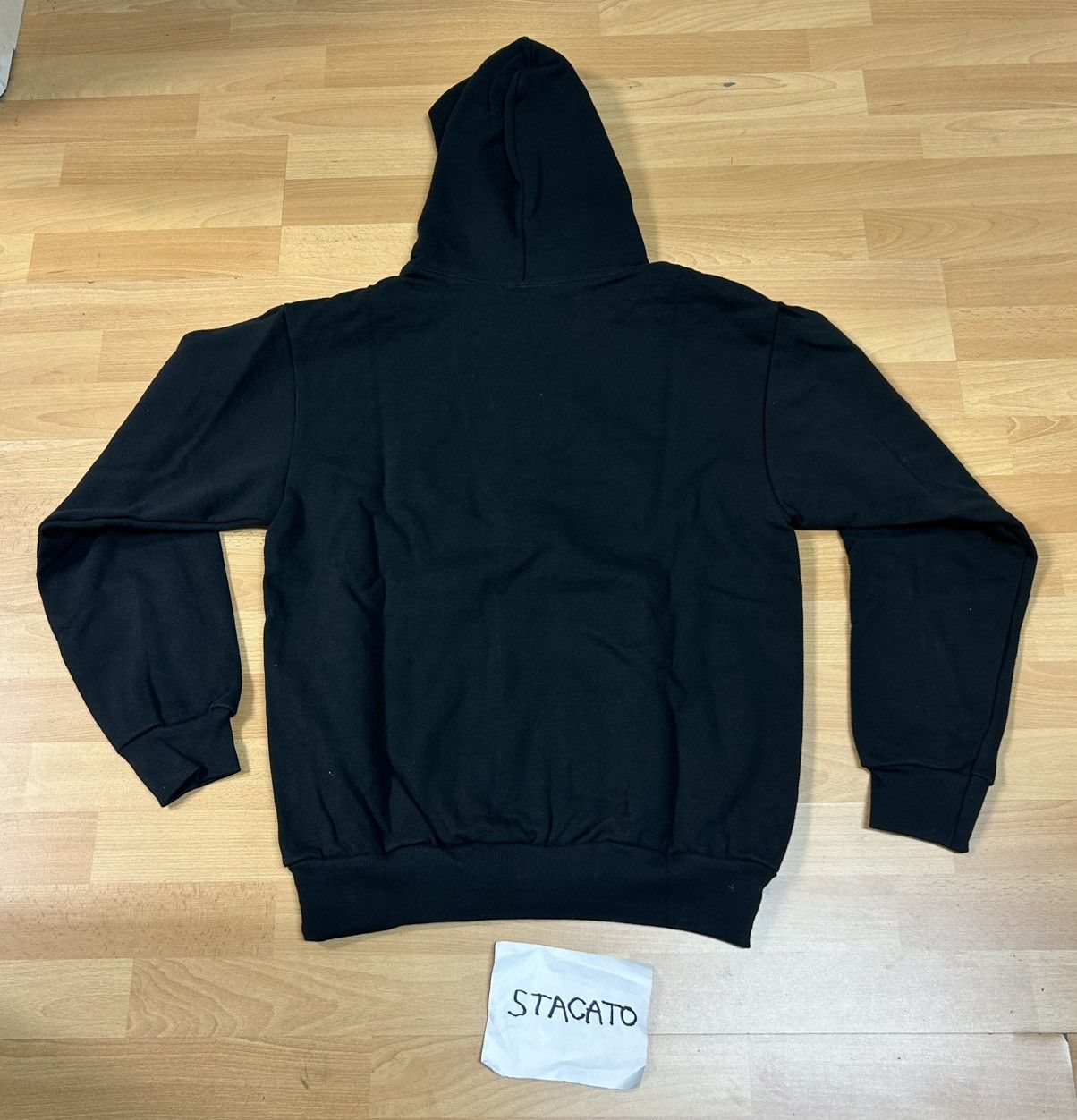 Rap Tees Revenge Basic Embroidered Logo Hoodie Black Size US M / EU 48-50 / 2 - 7 Thumbnail