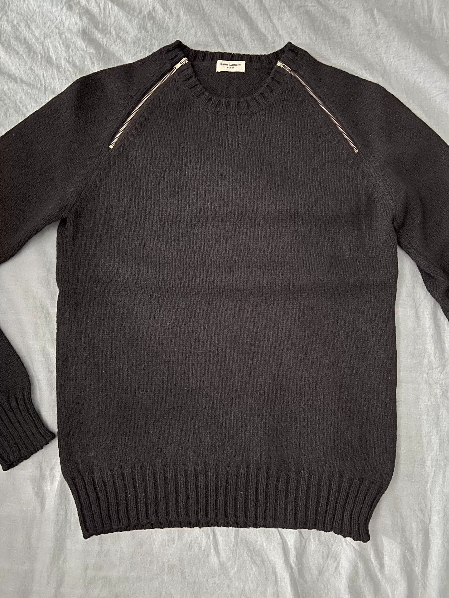 Saint Laurent Paris Saint Laurent Wool Knit Sweater Size US M / EU 48-50 / 2 - 1 Thumbnail