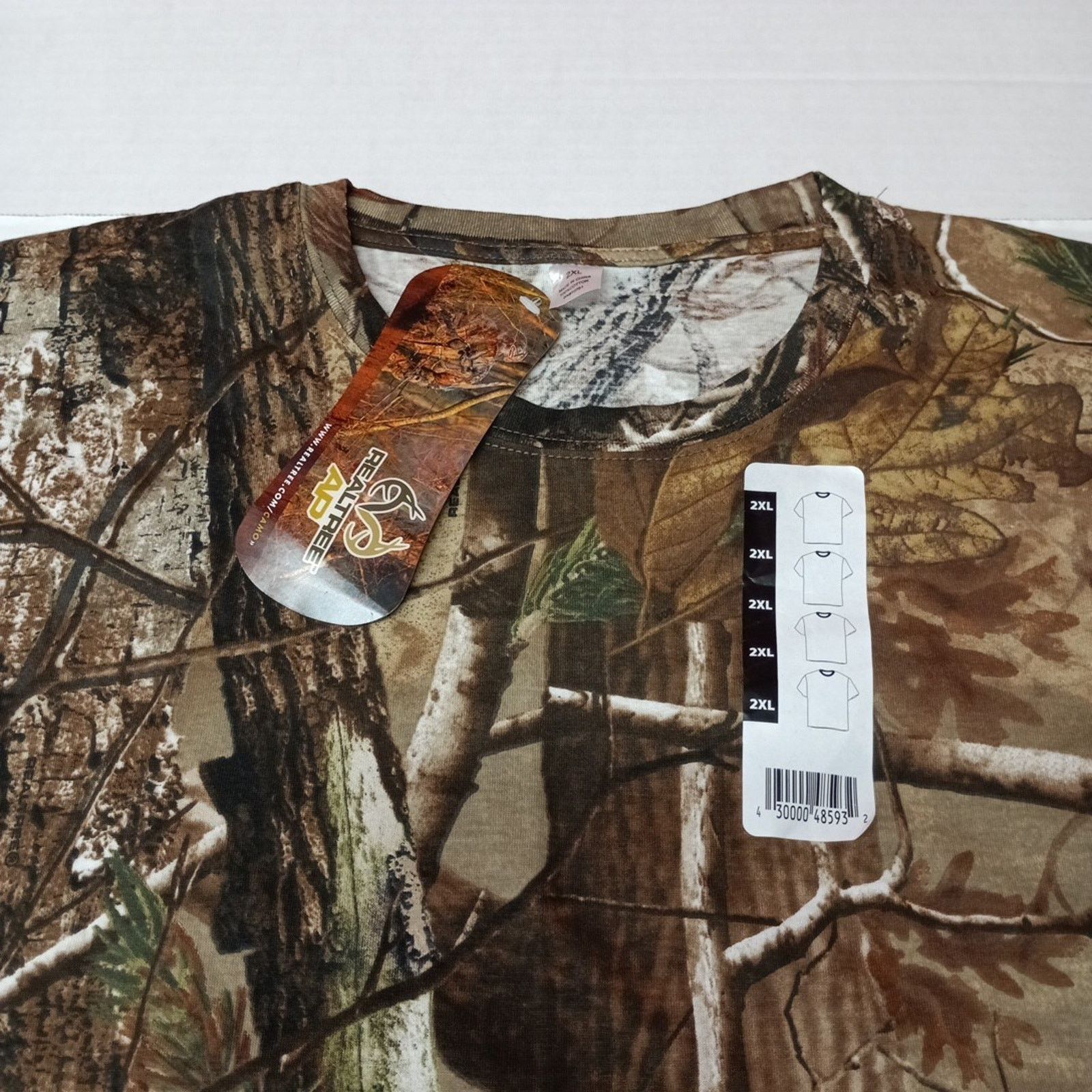Realtree Realtree Ap Camo T-Shirt Men's Size 2XL XXL Hunting Outdoors Size US XXL / EU 58 / 5 - 2 Thumbnail
