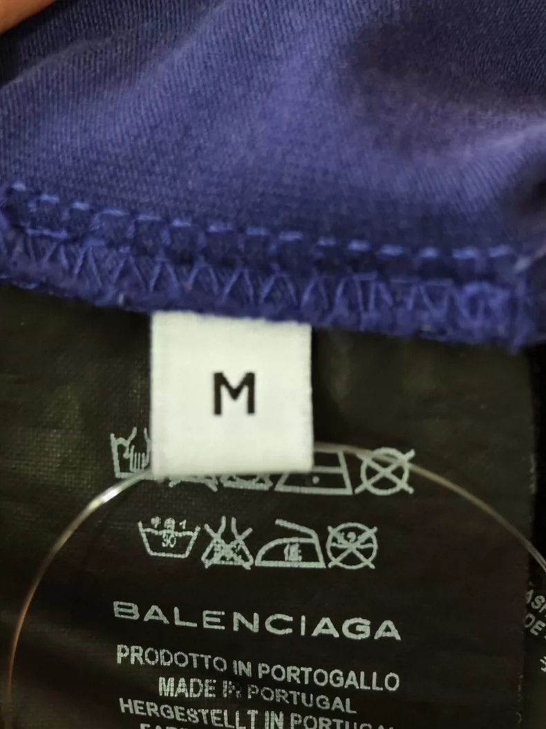 Balenciaga Balenciaga Blue cola short sleeves Size US XS / EU 42 / 0 - 5 Thumbnail