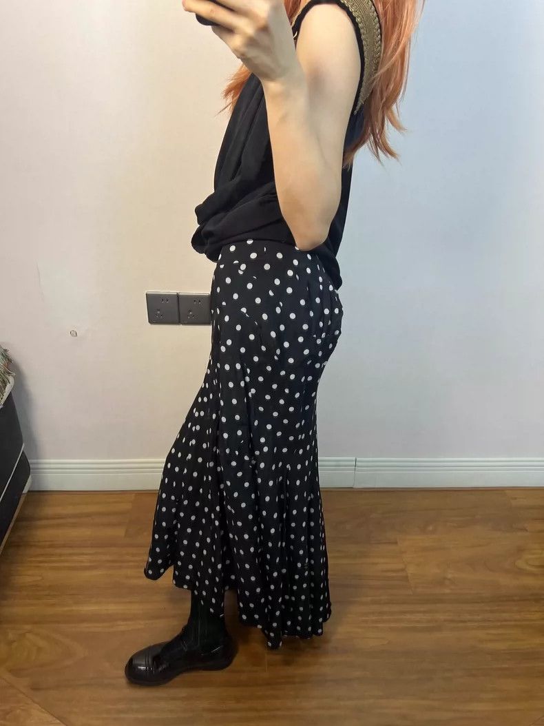 Comme des Garcons Comme Des Garcons size S Polka-dot fishtail skirt Size 24" / US 00 / IT 34 - 9 Thumbnail