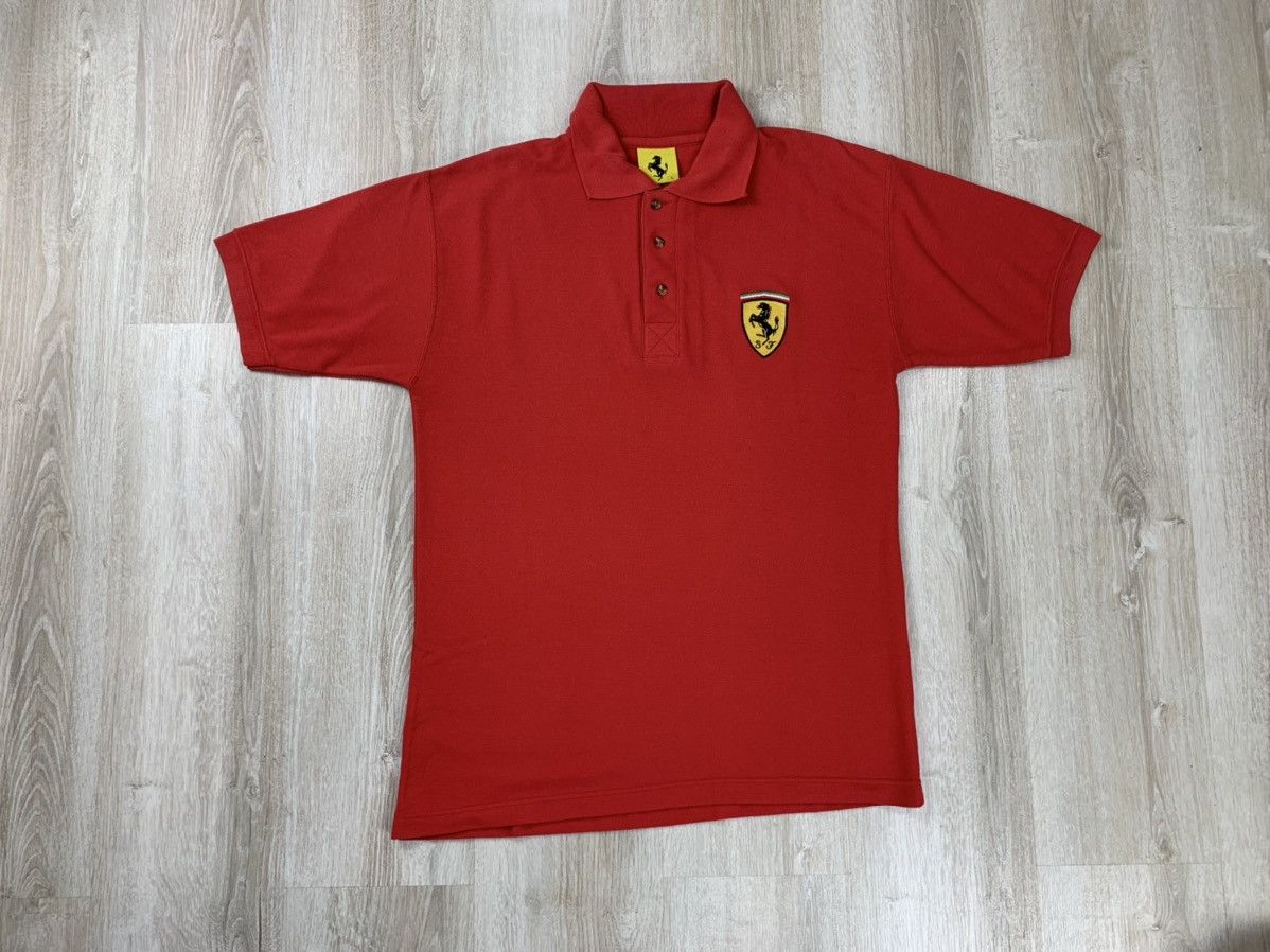 Vintage Mens vintage t shirt Ferrari Size L Size US L / EU 52-54 / 3 - 1 Thumbnail