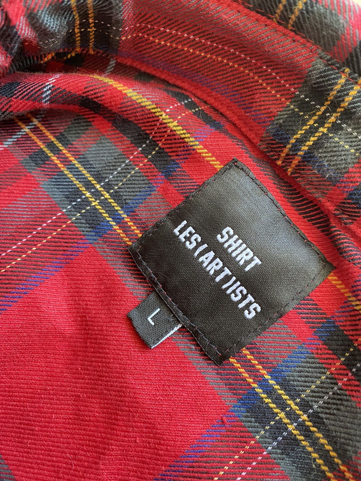 Les Artists Les Artists x Kanye West 77 Flannel Checkered y2k LS shirt Size US L / EU 52-54 / 3 - 4 Thumbnail