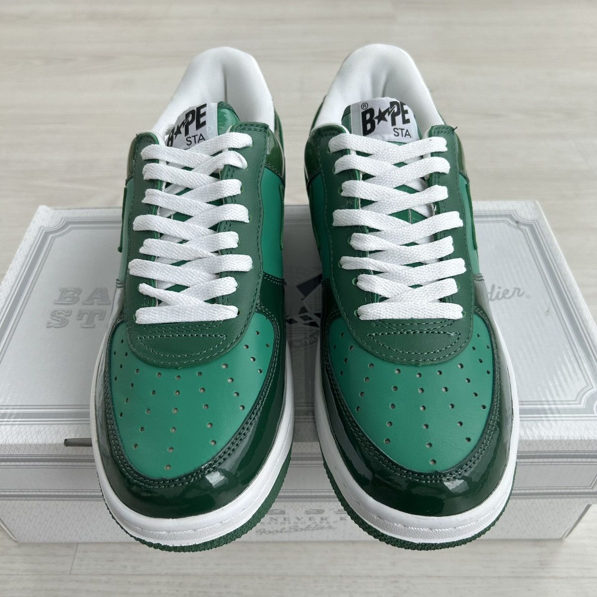 Bape VERY RARE OG 2009 A BATHING APE SHIBUYA EXCLUSIVE BAPESTA Size US 9.5 / EU 42-43 - 3 Thumbnail
