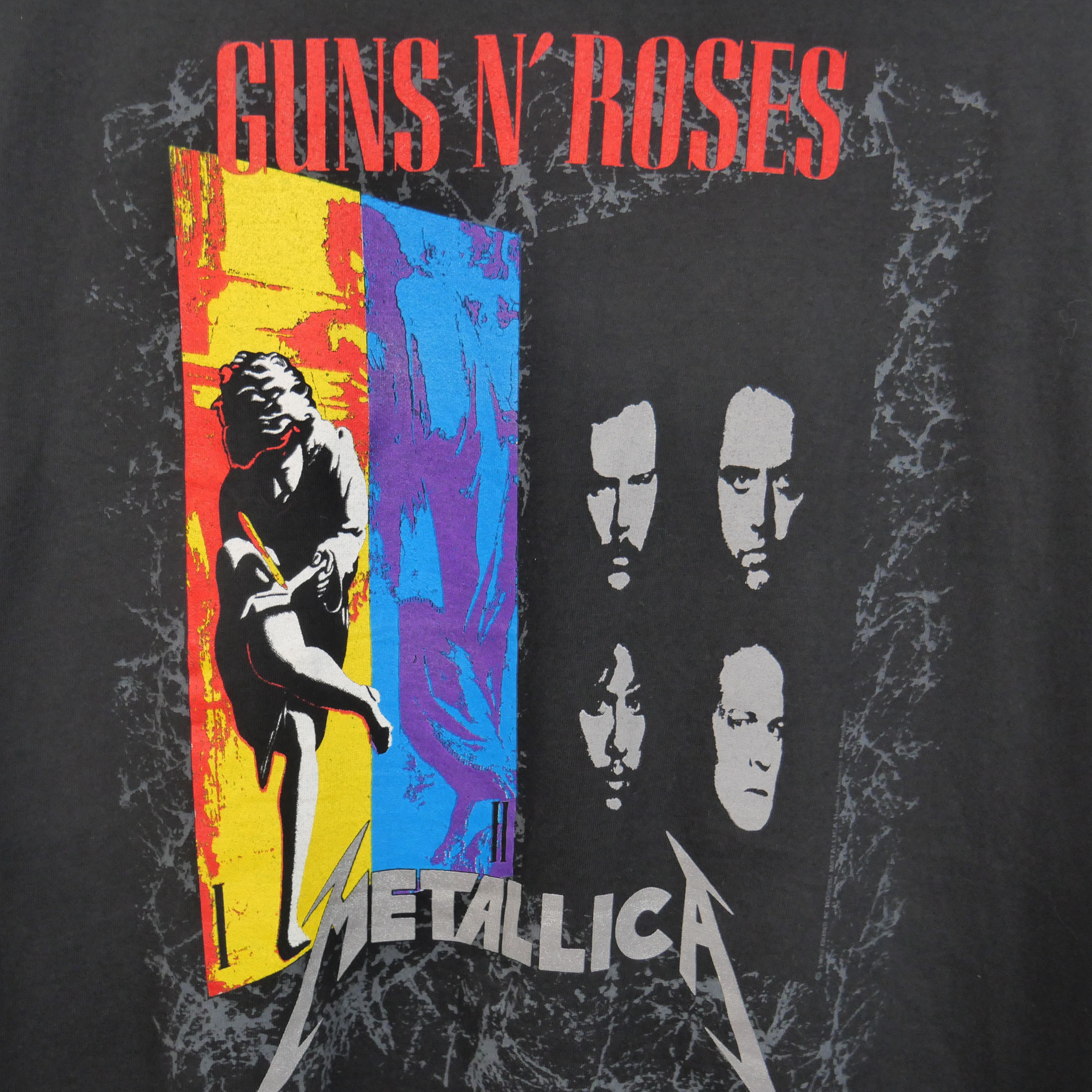 Other Vintage Guns N Roses 90’s Shirt Size US XL / EU 56 / 4 - 3 Thumbnail