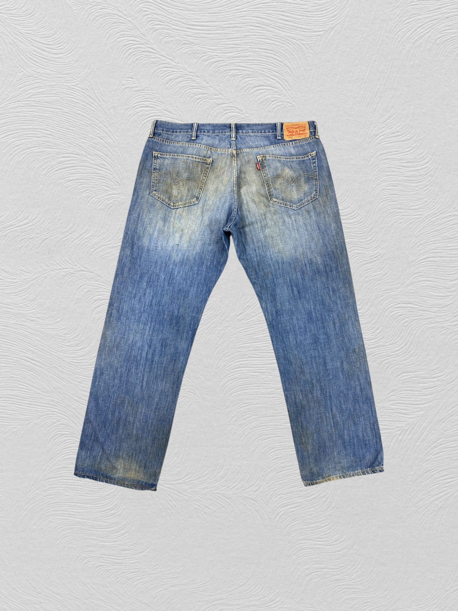 Levi's Distressed Blue Vintage Levi's 559 41x31.5 Denim -JN1444 Size US 41 - 2 Thumbnail