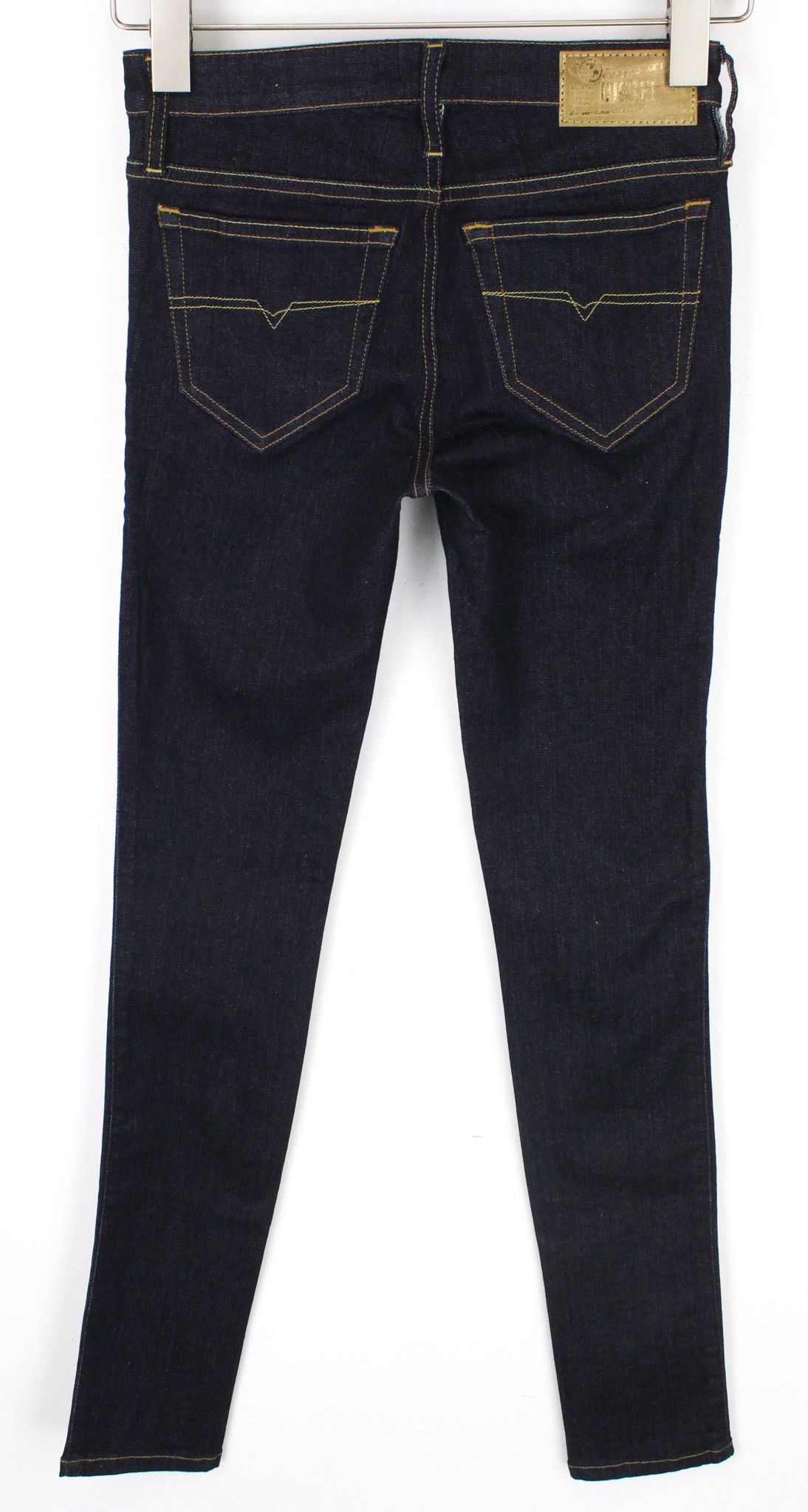 Diesel SKINZEE 0813C W25/L32 Blue Stretch Jeans 70148 Size 25" / US 0 / IT 36 - 2 Thumbnail