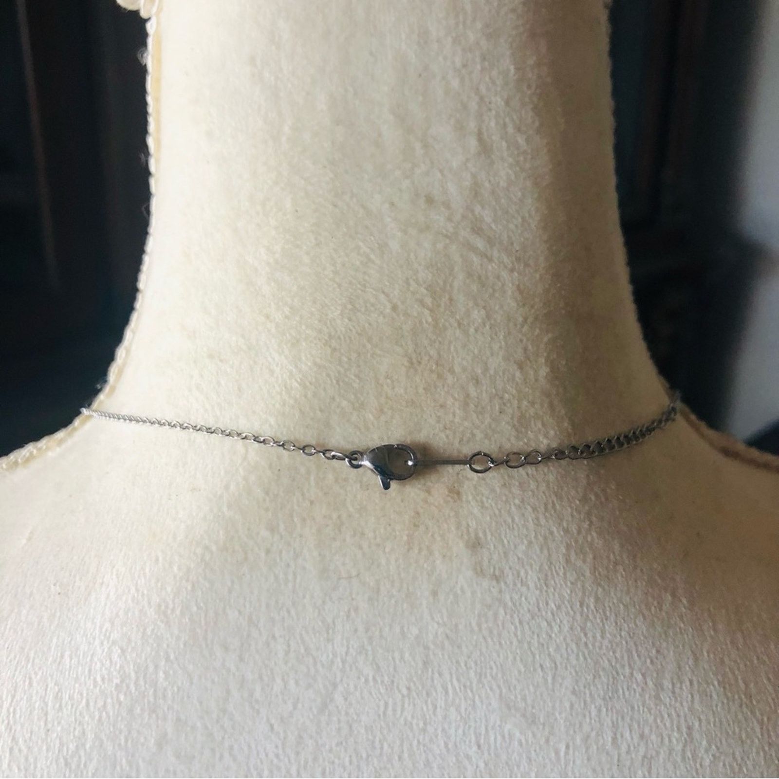 Handmade Handcrafted repurpose genuine amber 925 necklace Size ONE SIZE - 8 Thumbnail