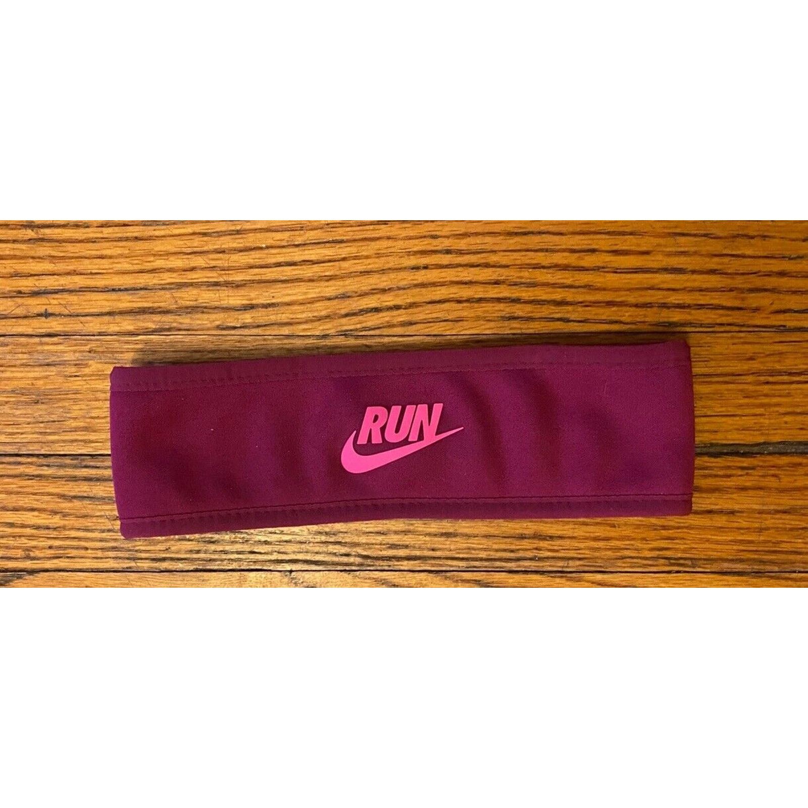 Nike Nike Dri-Fit Headband Women's Running Reversible Pink Size ONE SIZE - 1 Thumbnail
