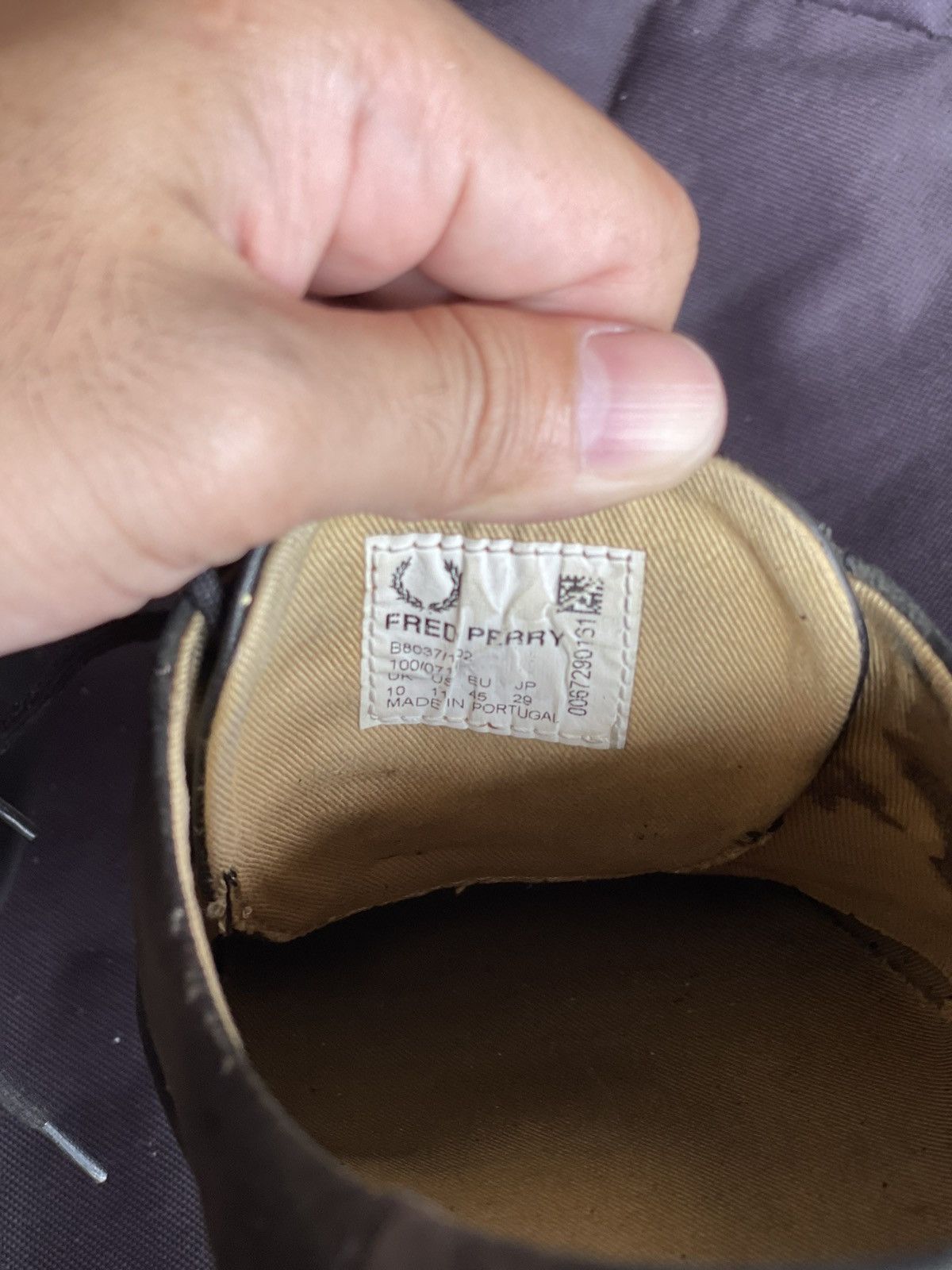 Fred Perry Fred Perry Leather Shoes Size US 10 / EU 43 - 6 Thumbnail