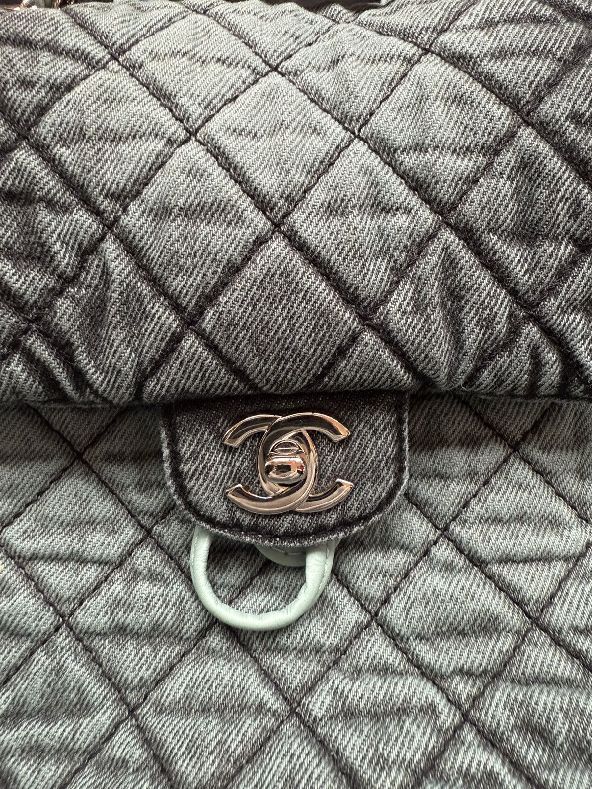 Chanel Chanel Denimpressions Blue Backpack Size ONE SIZE - 3 Thumbnail