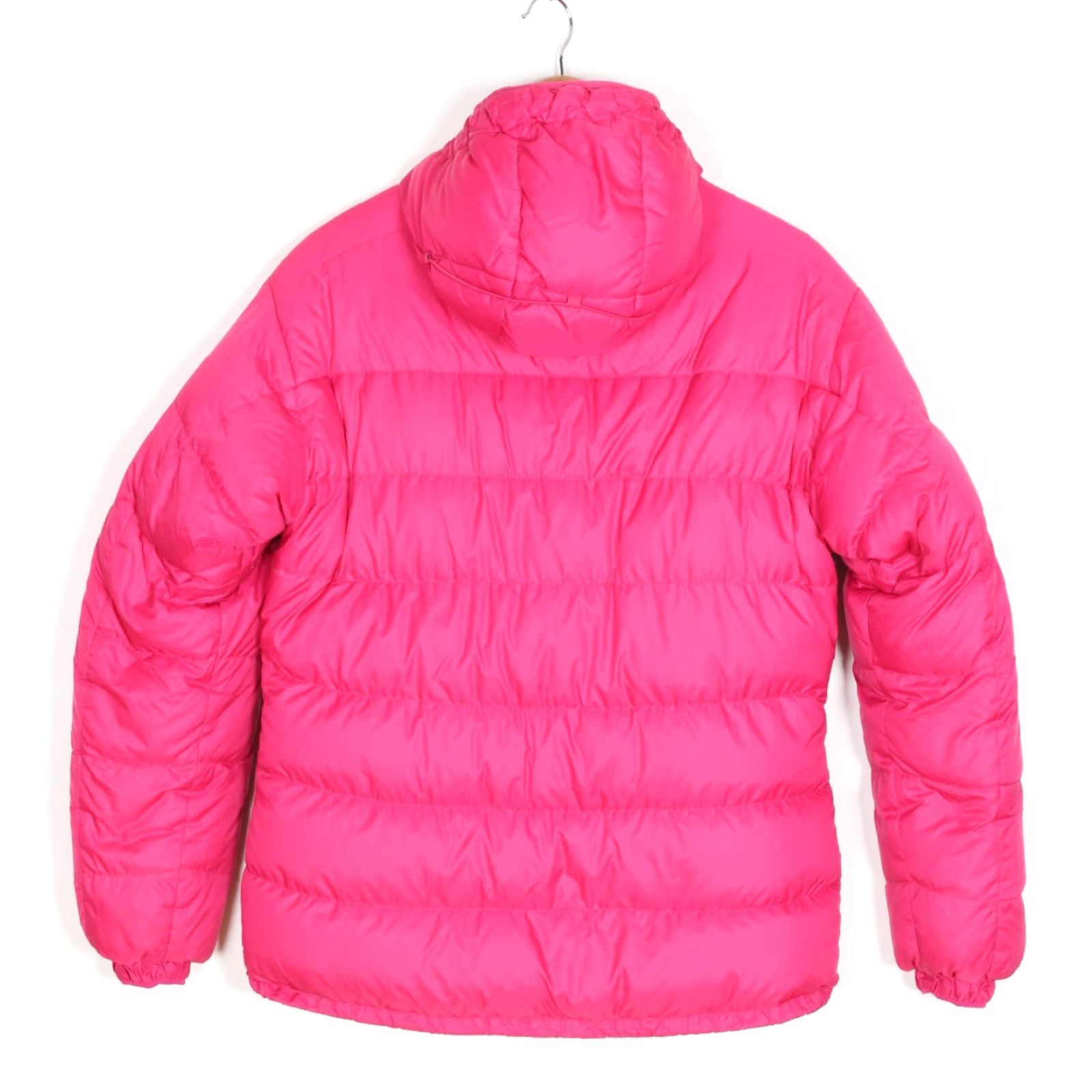 Vintage Haglöfs Belay II Hooded Down Puffer Jacket Women Size S Pink Logo All Seasons Hooded Insulated Lightweight Casual Travel with Zip Men/Women? Size S / US 4 / IT 40 - 3 Thumbnail