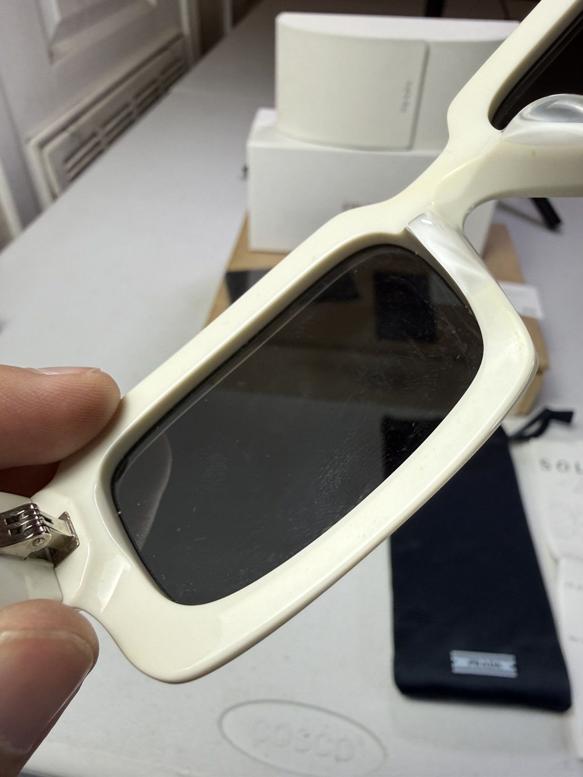 Prada $391 Prada Symbole Pillow Sunglasses | Saks Fifth Avenue Size ONE SIZE - 17 Thumbnail