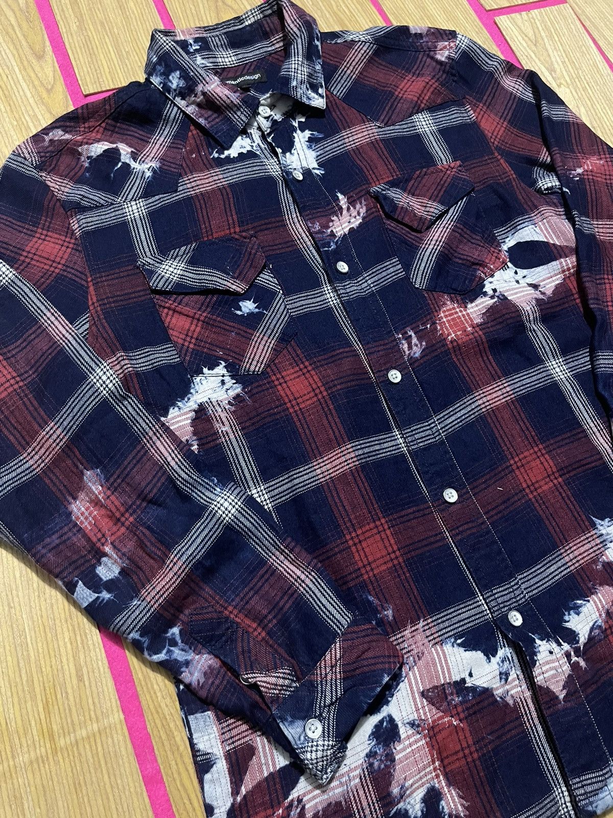 semanticdesign Y2K SEMANTIC DESIGN long sleeve shirt with vintage plaid Size US M / EU 48-50 / 2 - 3 Thumbnail