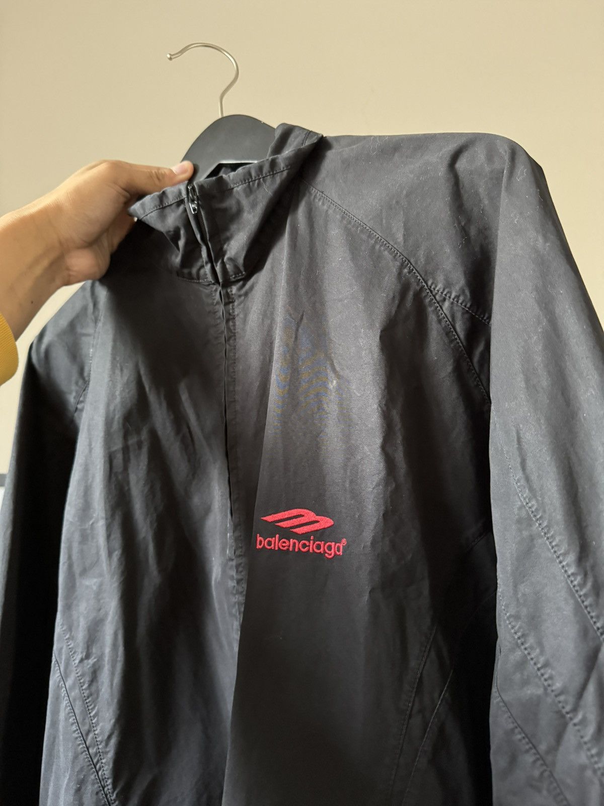Balenciaga Balenciaga 3B Logo Track Suit Jacket in Black Size US L / EU 52-54 / 3 - 4 Thumbnail