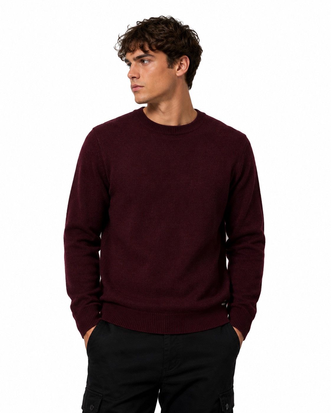 Barbour Barbour Burgundy Wool Sweater Casual Size M Size US M / EU 48-50 / 2 - 1 Thumbnail