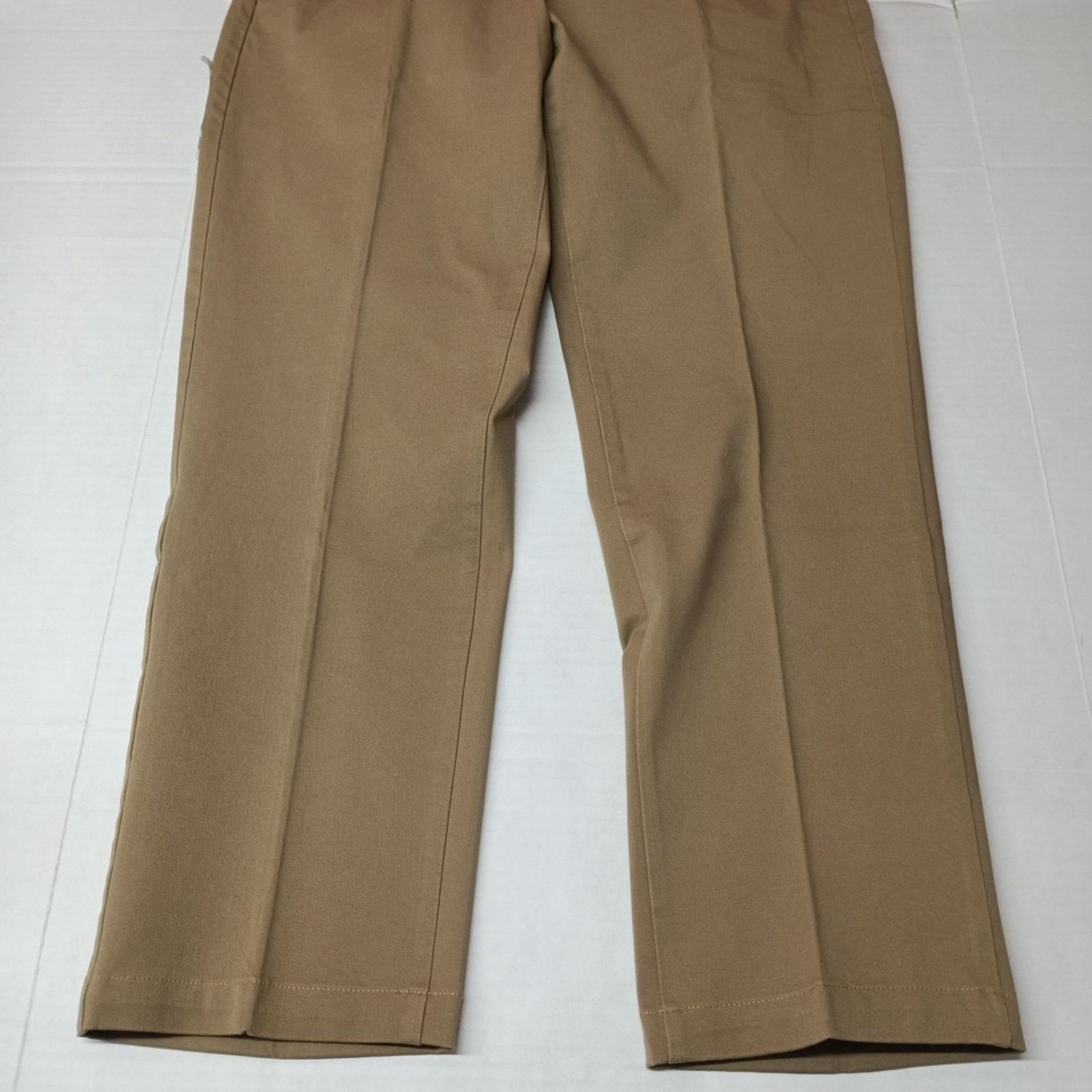 Dockers Dockers Workday Khakis Men's 34x32 Beige Straight Fit Flex Size US 34 / EU 50 - 3 Thumbnail