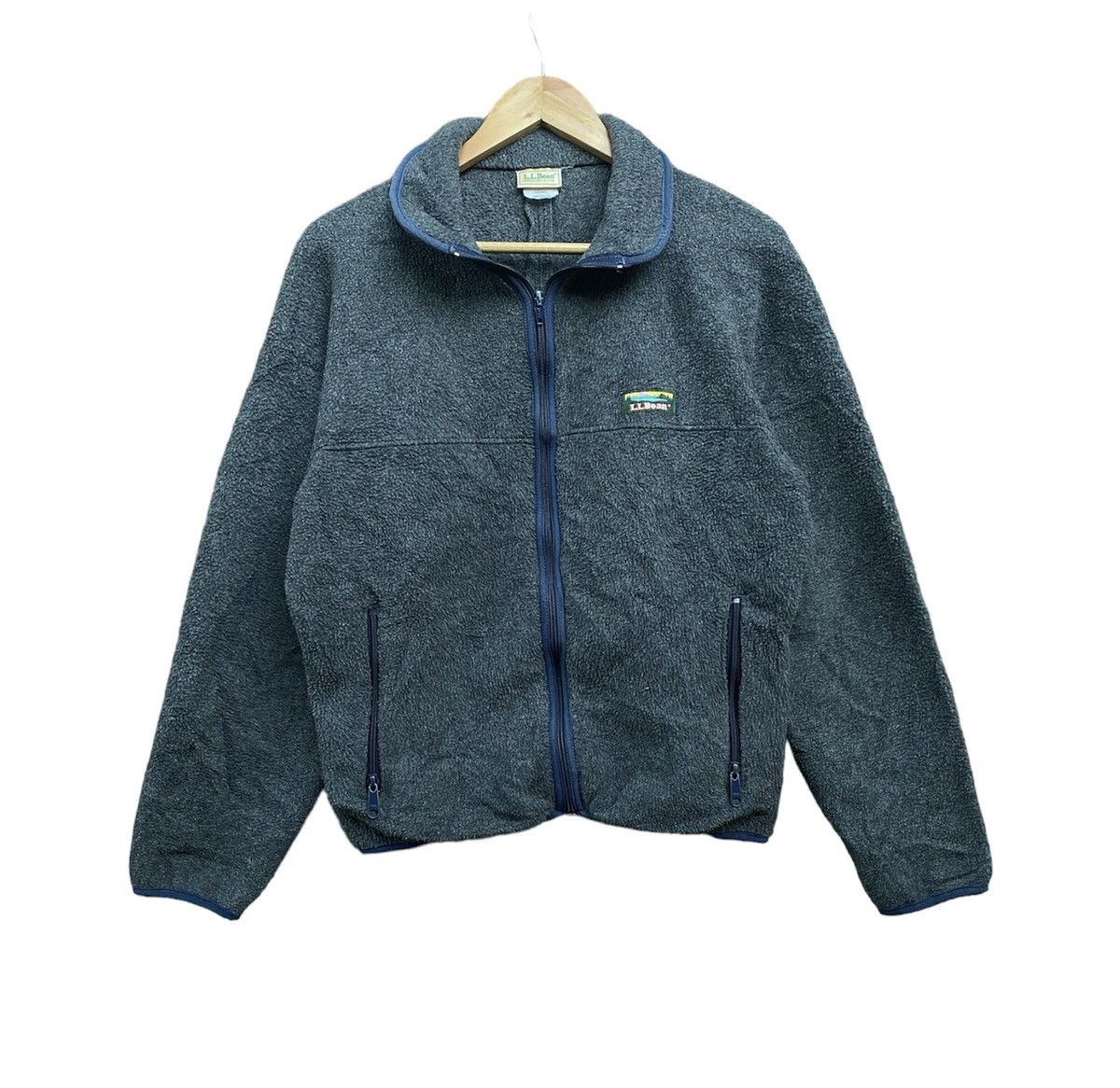 L.L. Bean × Vintage Vintage LL Bean Fleece Zipper jacket Size US M / EU 48-50 / 2 - 1 Thumbnail