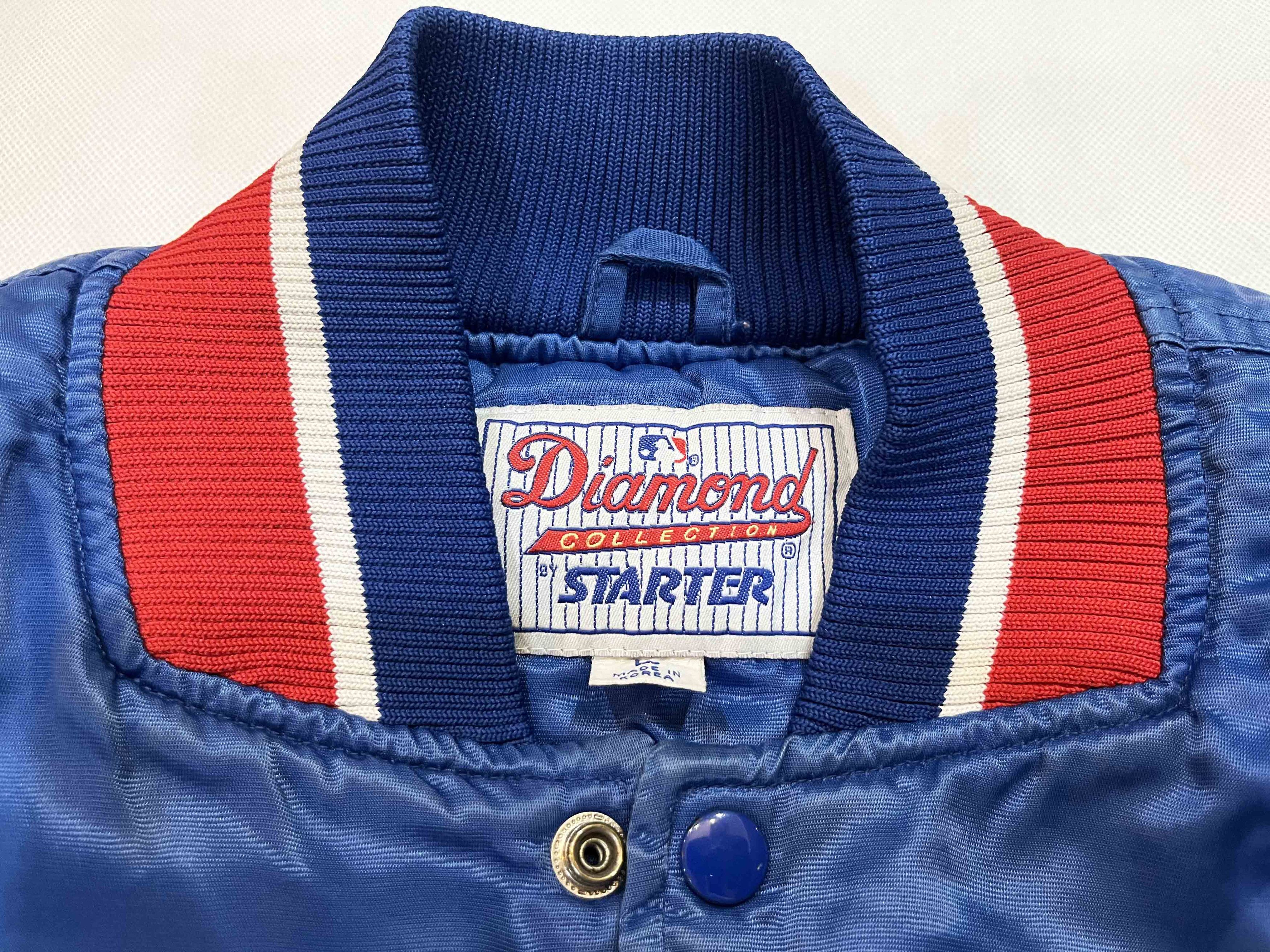 MLB × Starter Vintage Starter MLB Chicago Cubs Baseball Bomber Jacket Size US L / EU 52-54 / 3 - 3 Thumbnail