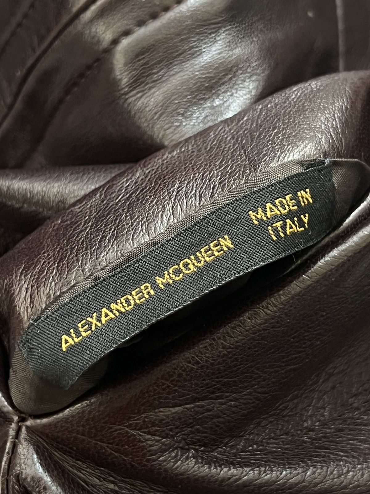 Alexander McQueen Alexander McQueen Archive Reversible Leather Fur Jacket Size S / US 4 / IT 40 - 8 Thumbnail