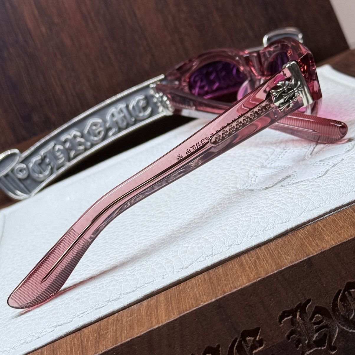 Chrome Hearts Chrome Hearts EDENBOX 1/1 ‘Euphoria’ Sunglasses Size ONE SIZE - 9 Thumbnail