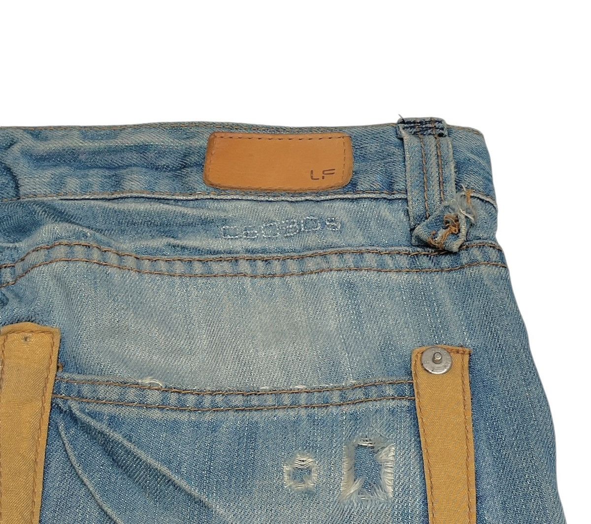 If Six Was Nine × Japanese Brand × Vintage Rare Design Vintage Japanese Brand LF Jeans 2000s Size US 35 - 10 Thumbnail