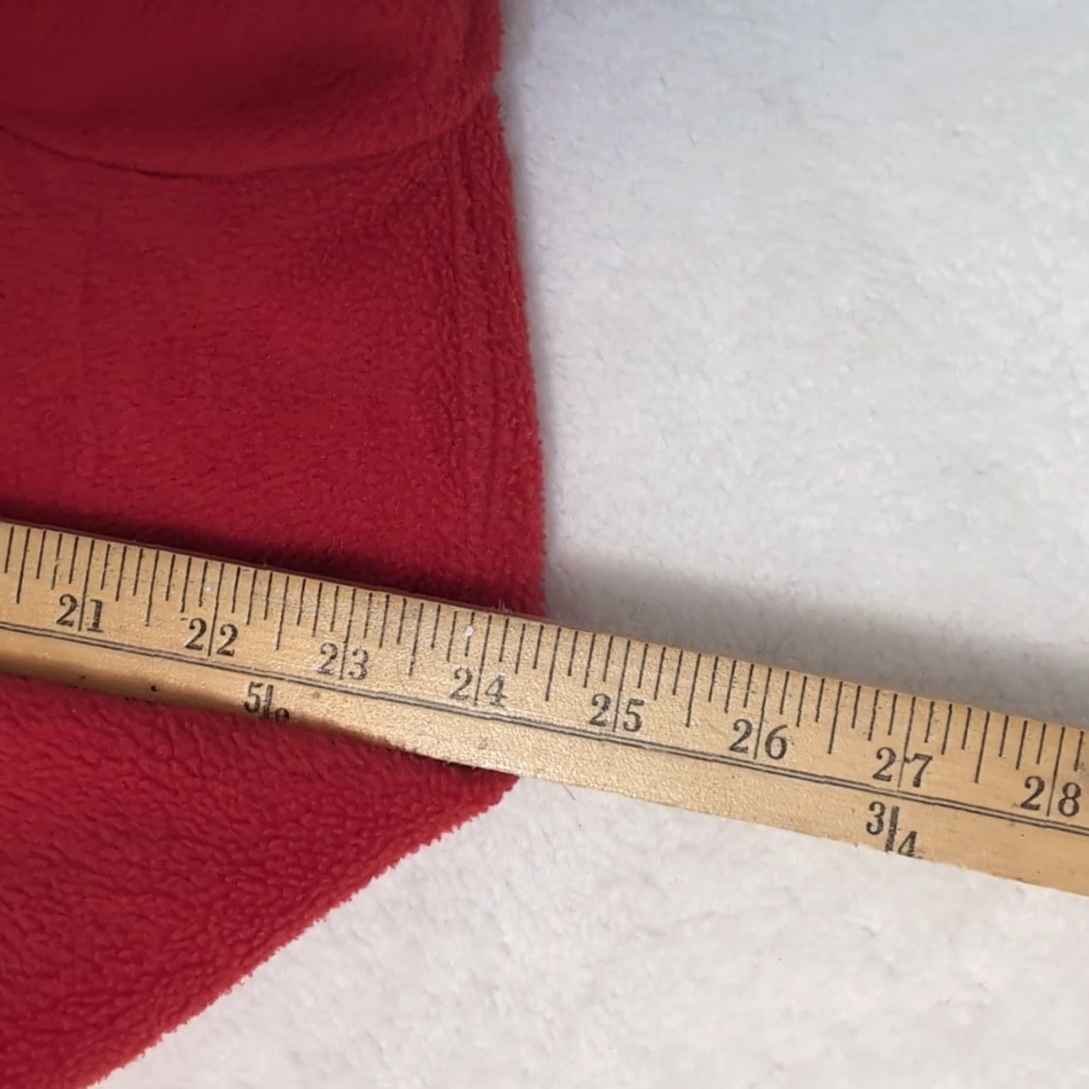 VINTAGE Patagonia Logo Red Full Zip Fleece Jacket Women\'s M USA