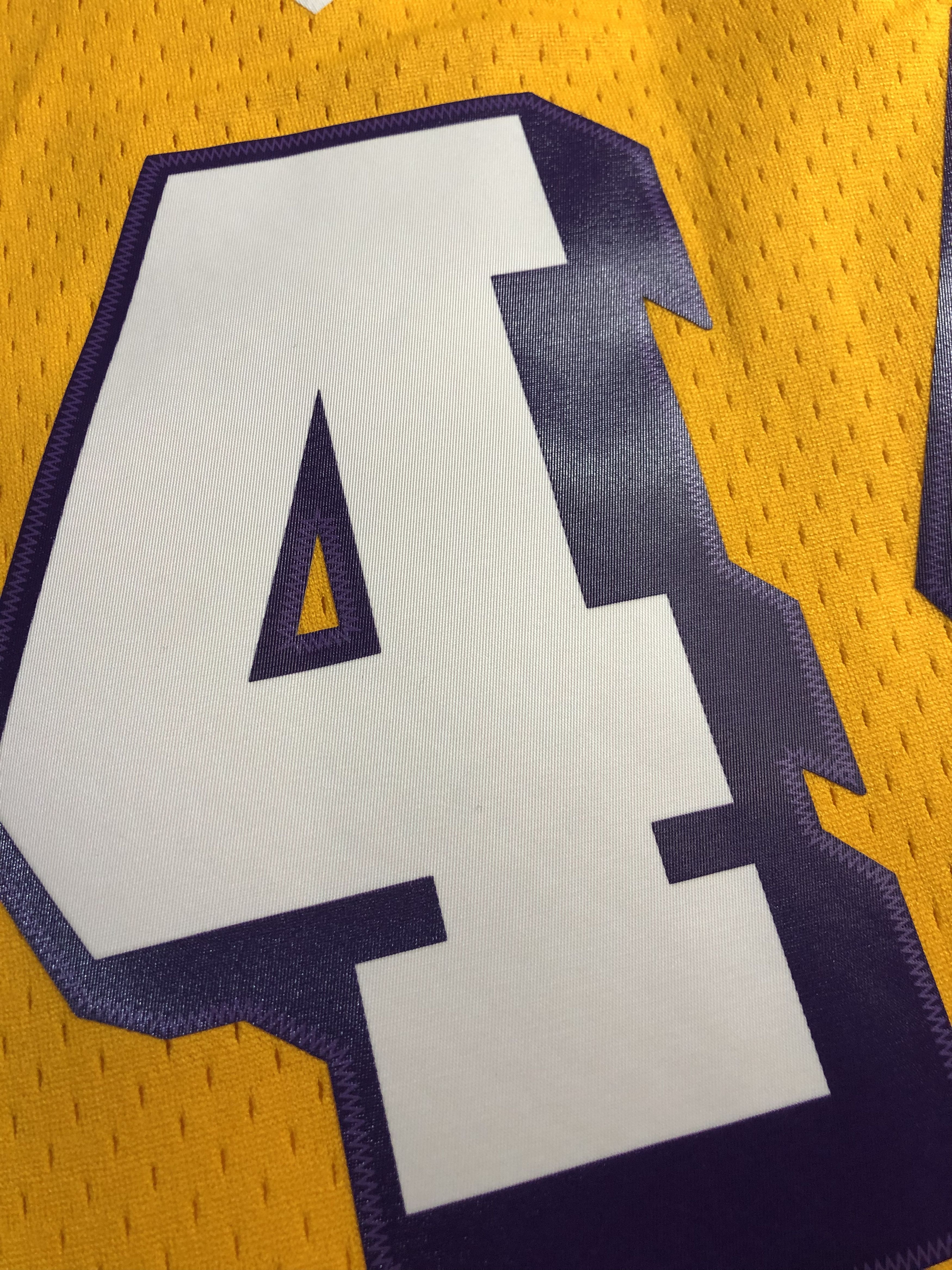 Vintage Lakers 44 West Jersey Size US XL / EU 56 / 4 - 7 Thumbnail