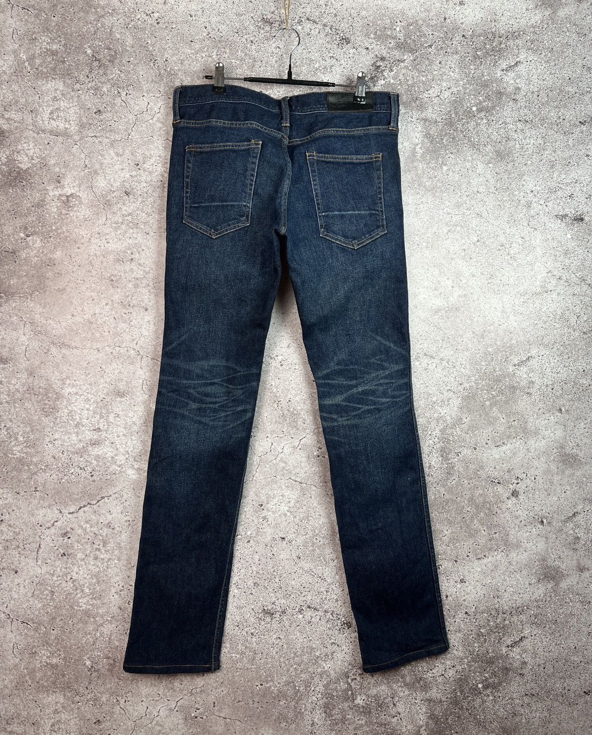5351 POUR LES HOMMES Skinny 5351 Pour Les Hommes Faded Low Rises Jeans Size US 31 - 3 Thumbnail