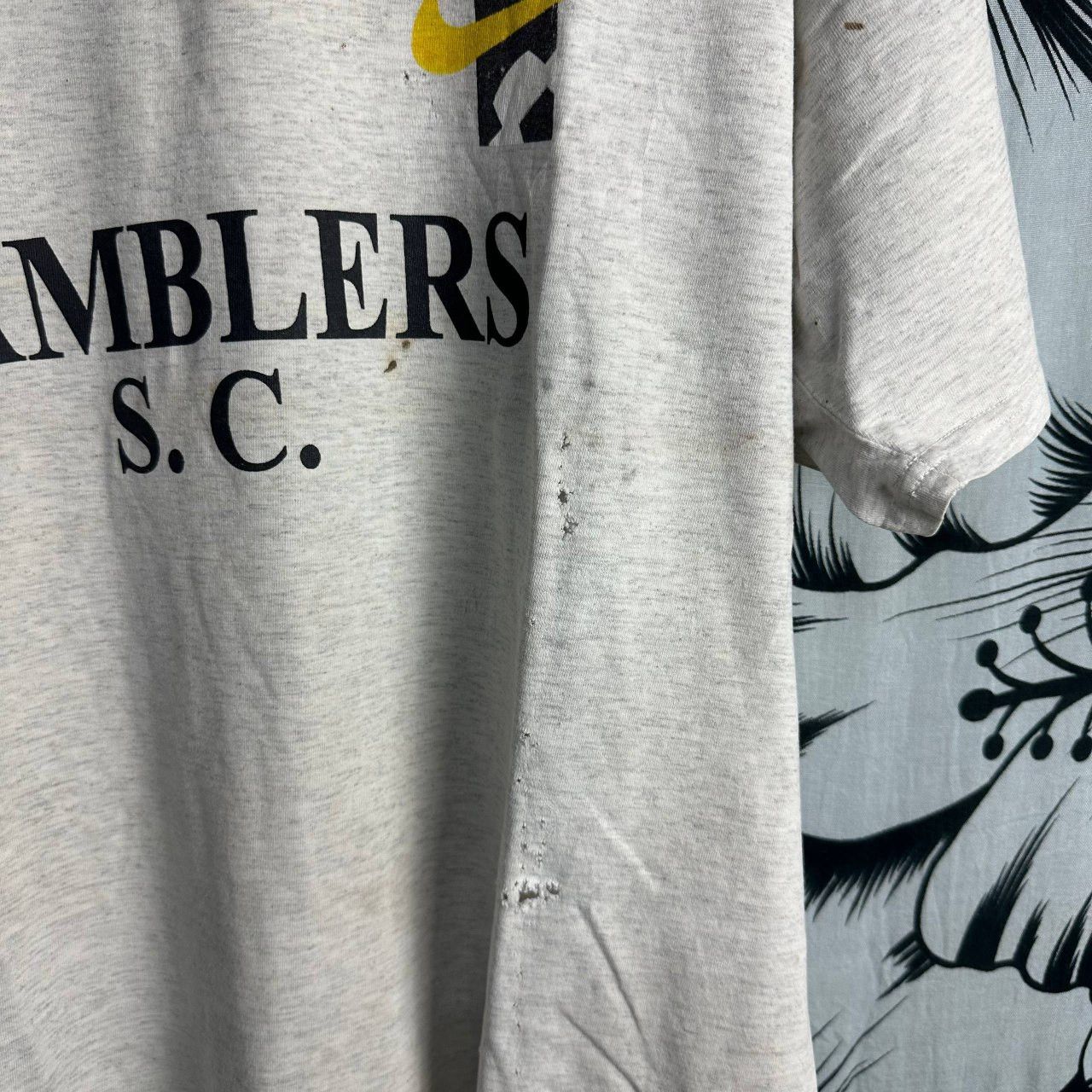 Nike Rare Vintage 90s Nike Ramblers S.C Big Graphic T-Shirt Size US XL / EU 56 / 4 - 15 Thumbnail