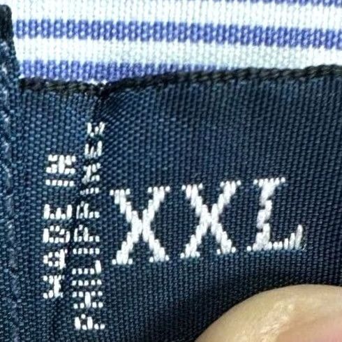 Ralph Lauren Ralph Lauren Shirt Mens 2XL Blue Striped Button Down Pony Custom Fit Dress Shirt Size 48R - 5 Thumbnail
