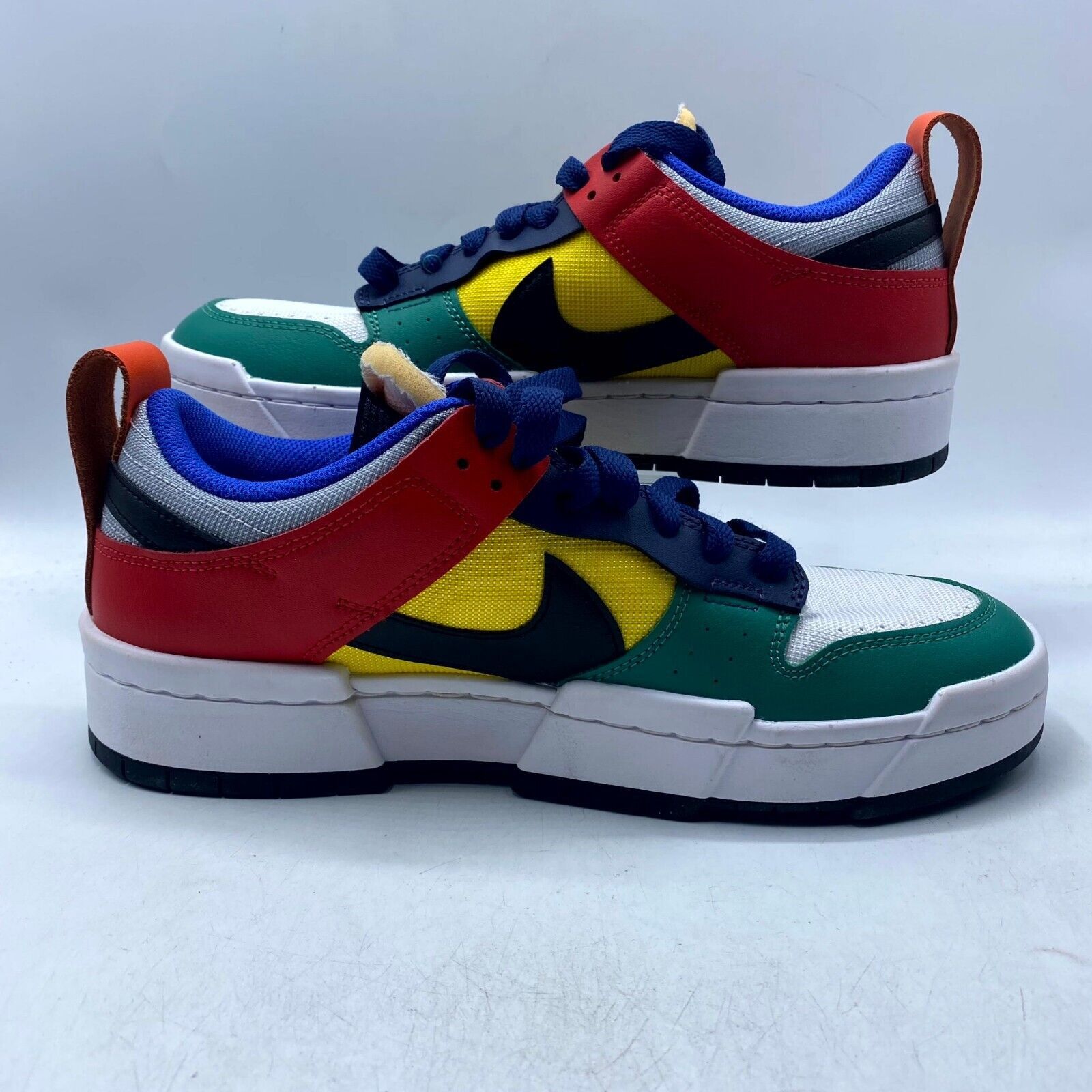 Nike NEW Nike Dunk Low Disrupt Sneaker White Green Red CK6654-004 Size US 11 / IT 41 - 3 Thumbnail