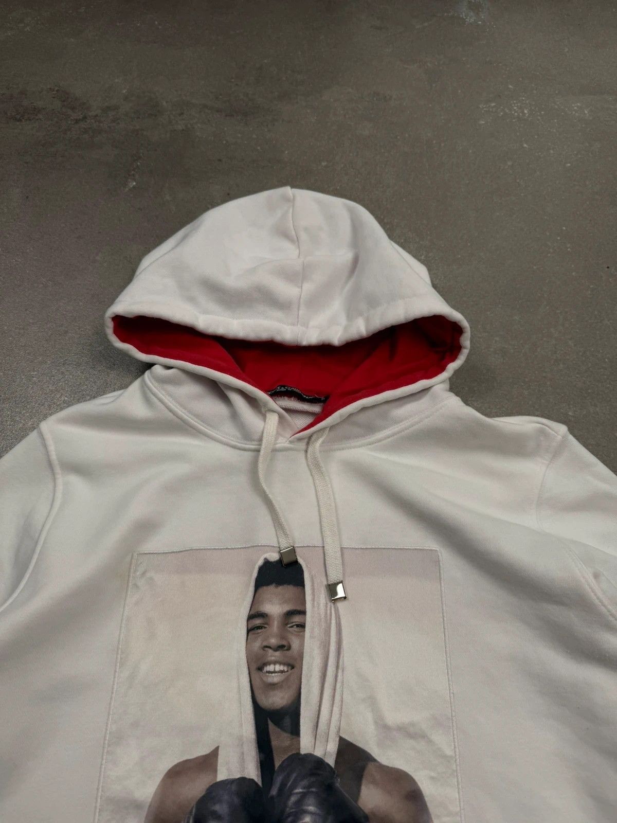 Dolce Gabbana Muhammad Ali hoodie street wear luxury y2k
