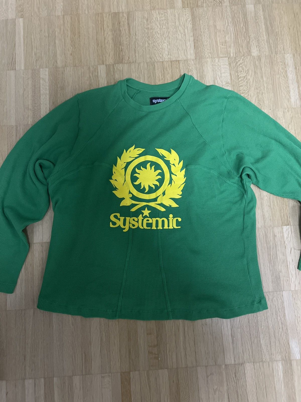 Streetwear Systemic Waffle Longsleeve | Grailed