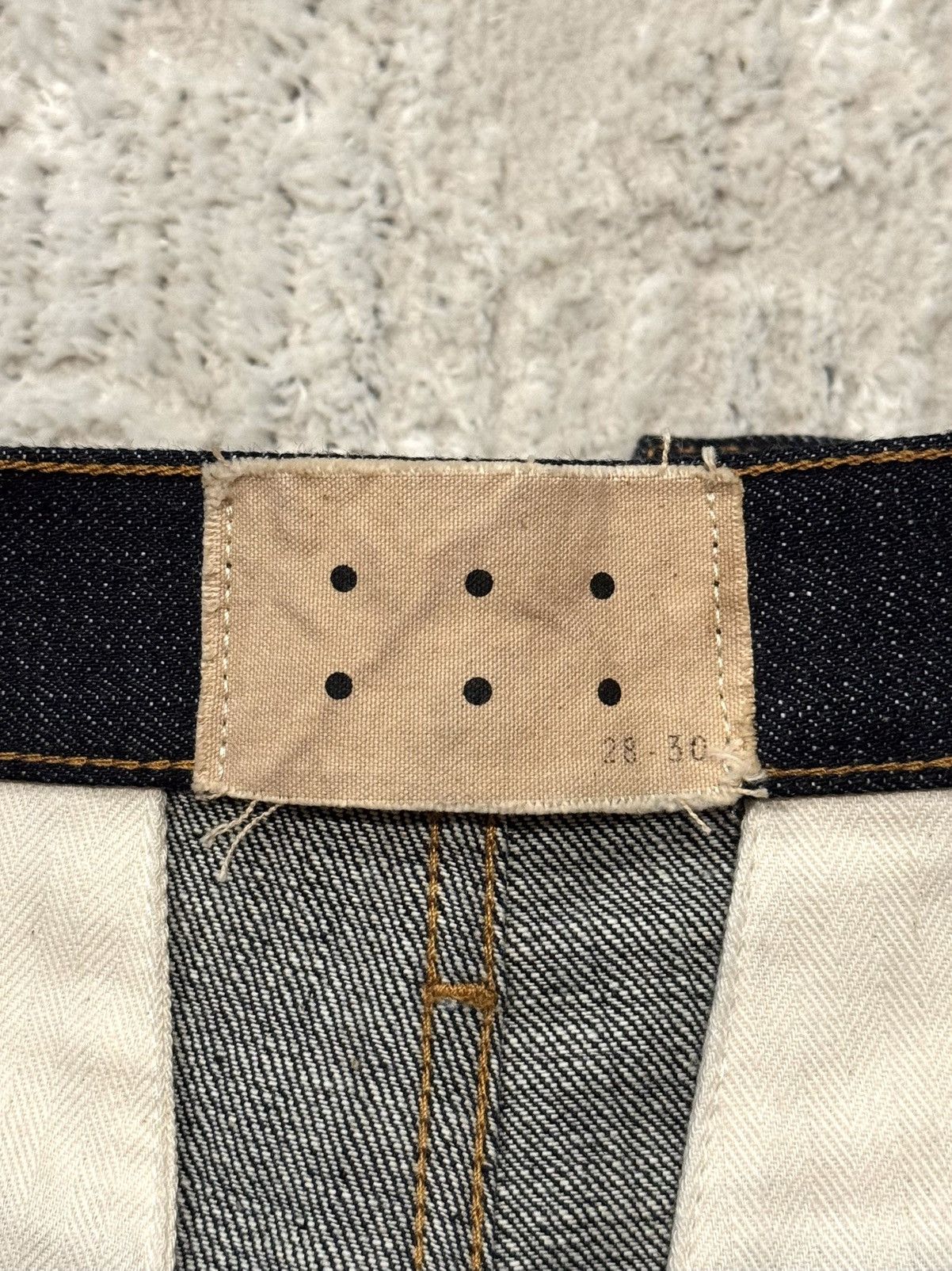 Japanese Brand Borderline Japanese Raw Selvedge Denim Pants Size US 30 / EU 46 - 4 Thumbnail