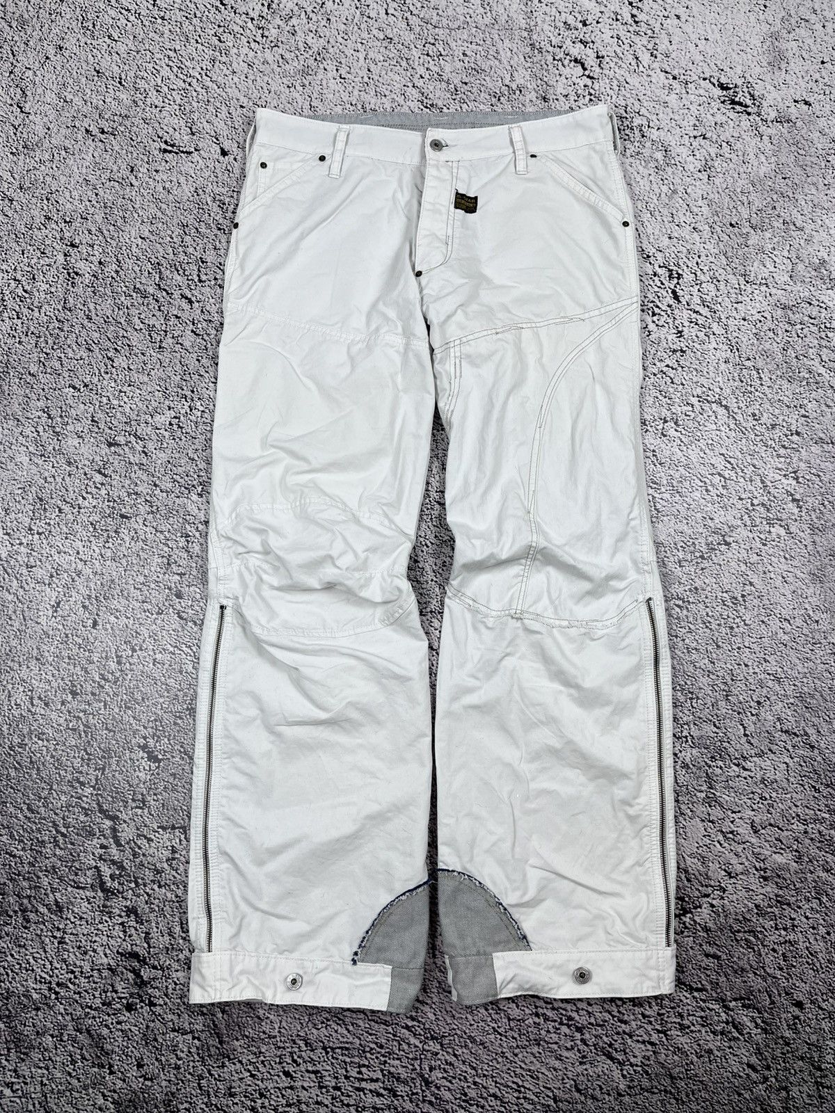 G-Star Vintage G Star Wide Baggy Parachute zip double knee pants 36 Size US 36 / EU 52 - 1 Thumbnail