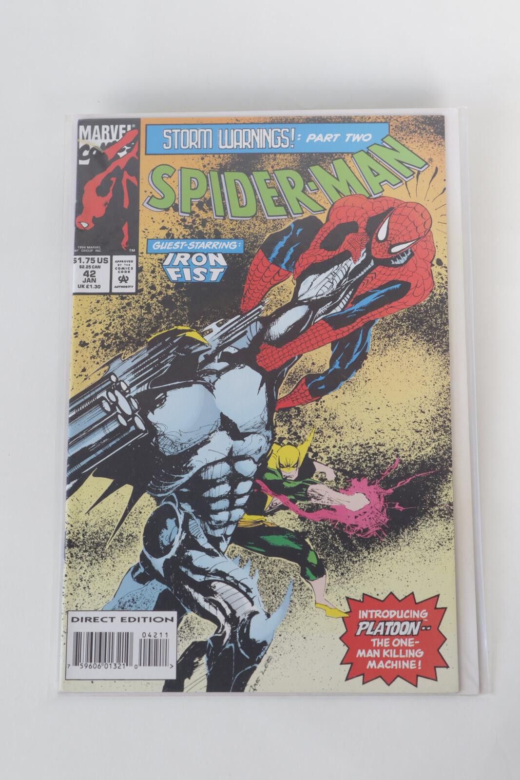 Marvel Comics 93' Marvel Comics Spider-Man And Iron Fist Part 1-3 Comics Size ONE SIZE - 5 Thumbnail