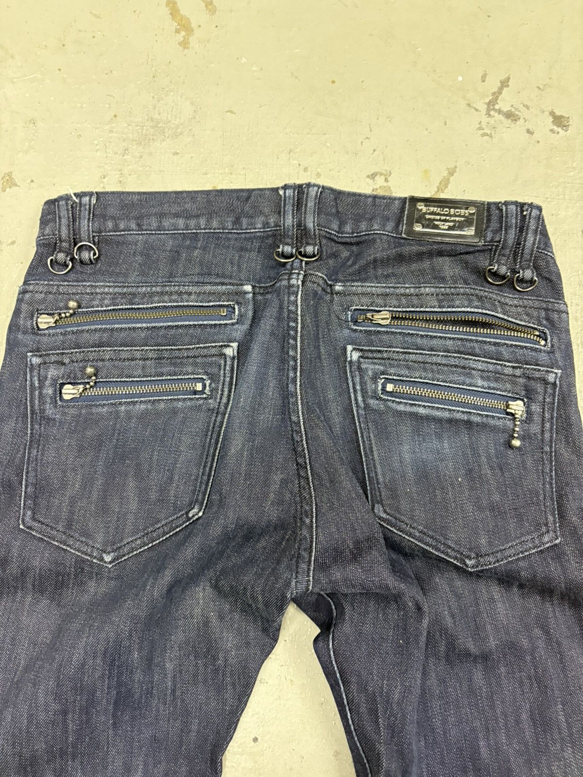 Tornado Mart Waxed Buffalo Bobs Indigo D-ring playboy holy land J Cut Size US 31 - 16 Thumbnail