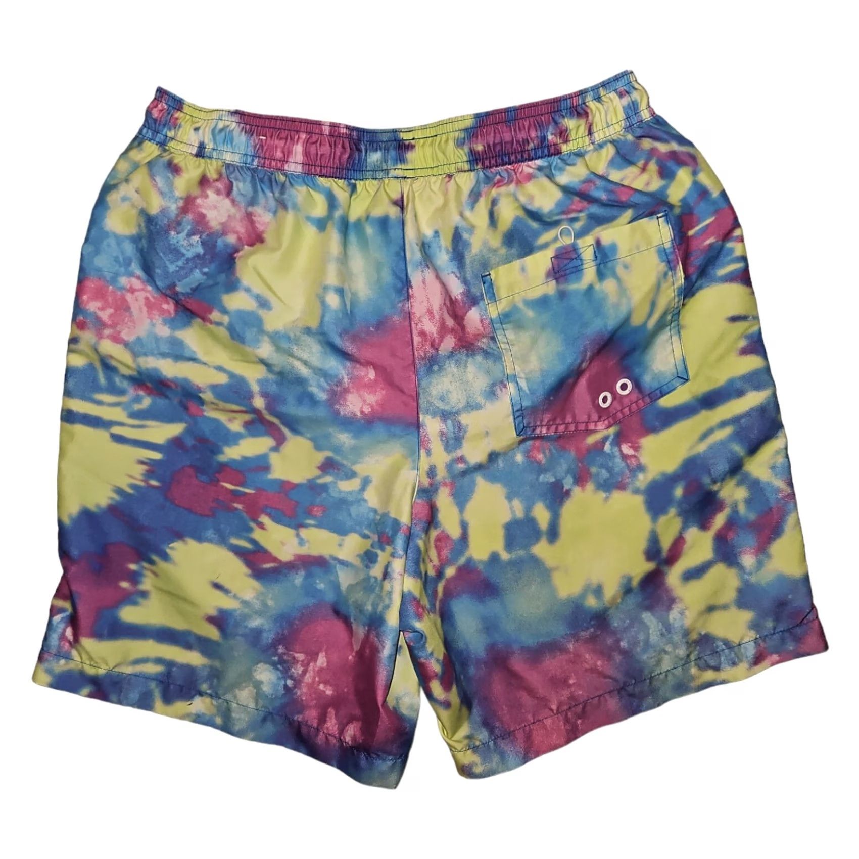 American Eagle Outfitters American Eagle Swim Trunks Men's Medium Tie Dye Draw String Pockets Beach Size ONE SIZE - 7 Thumbnail